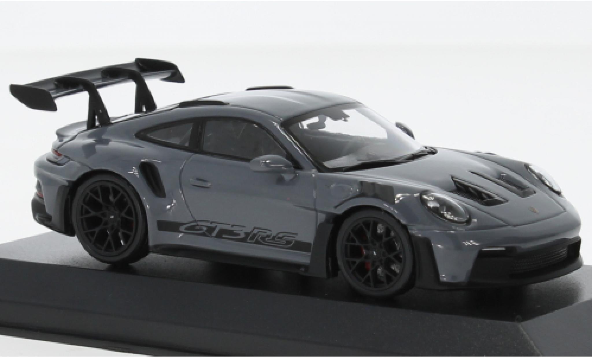Porsche 992 GT3 R 1/43 Minichamps 911  S grigio 2023 modellino in miniatura