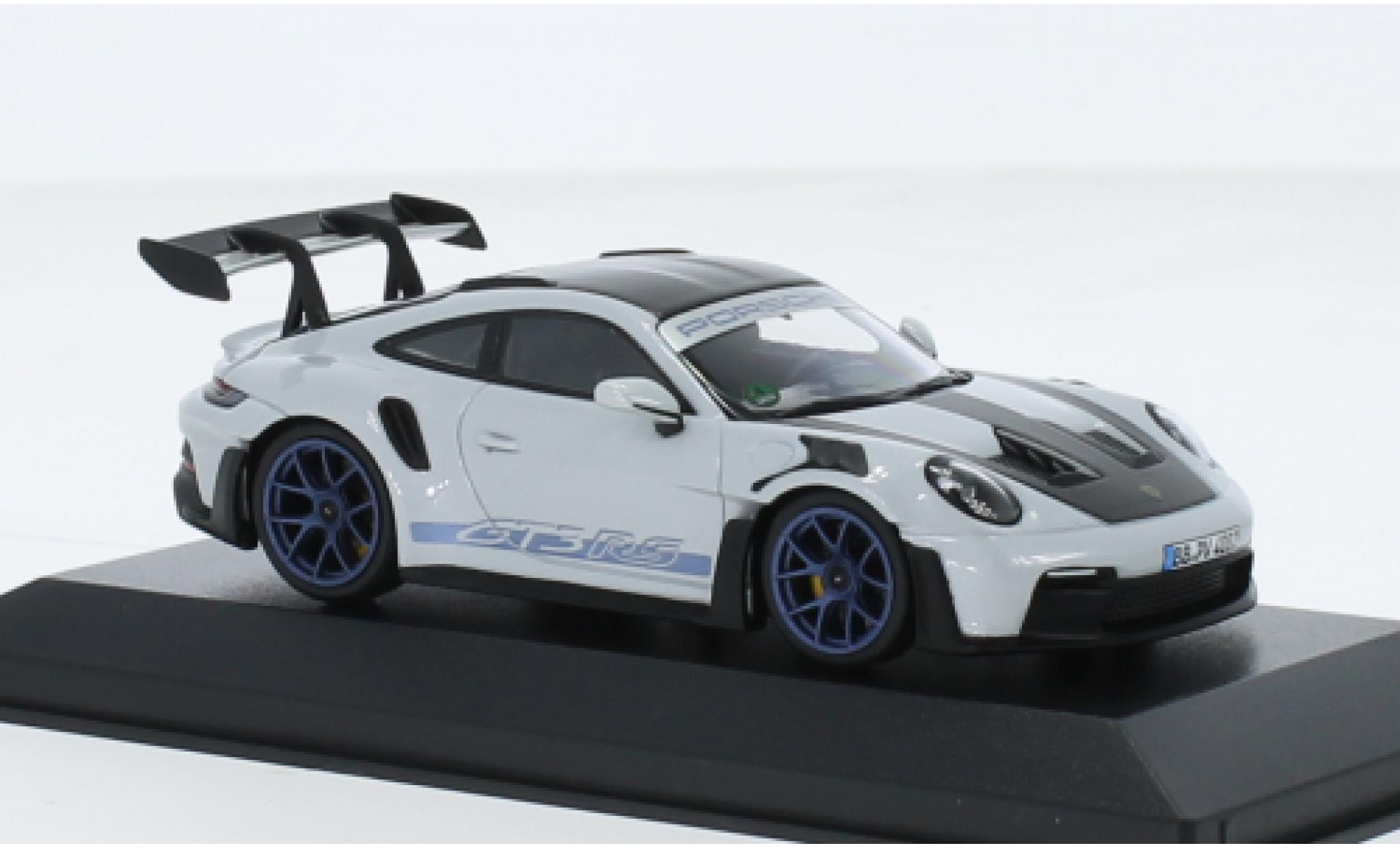 Porsche 992 GT3 R 1/43 Minichamps 911  S metallise grigio clair 2023 modellino in miniatura