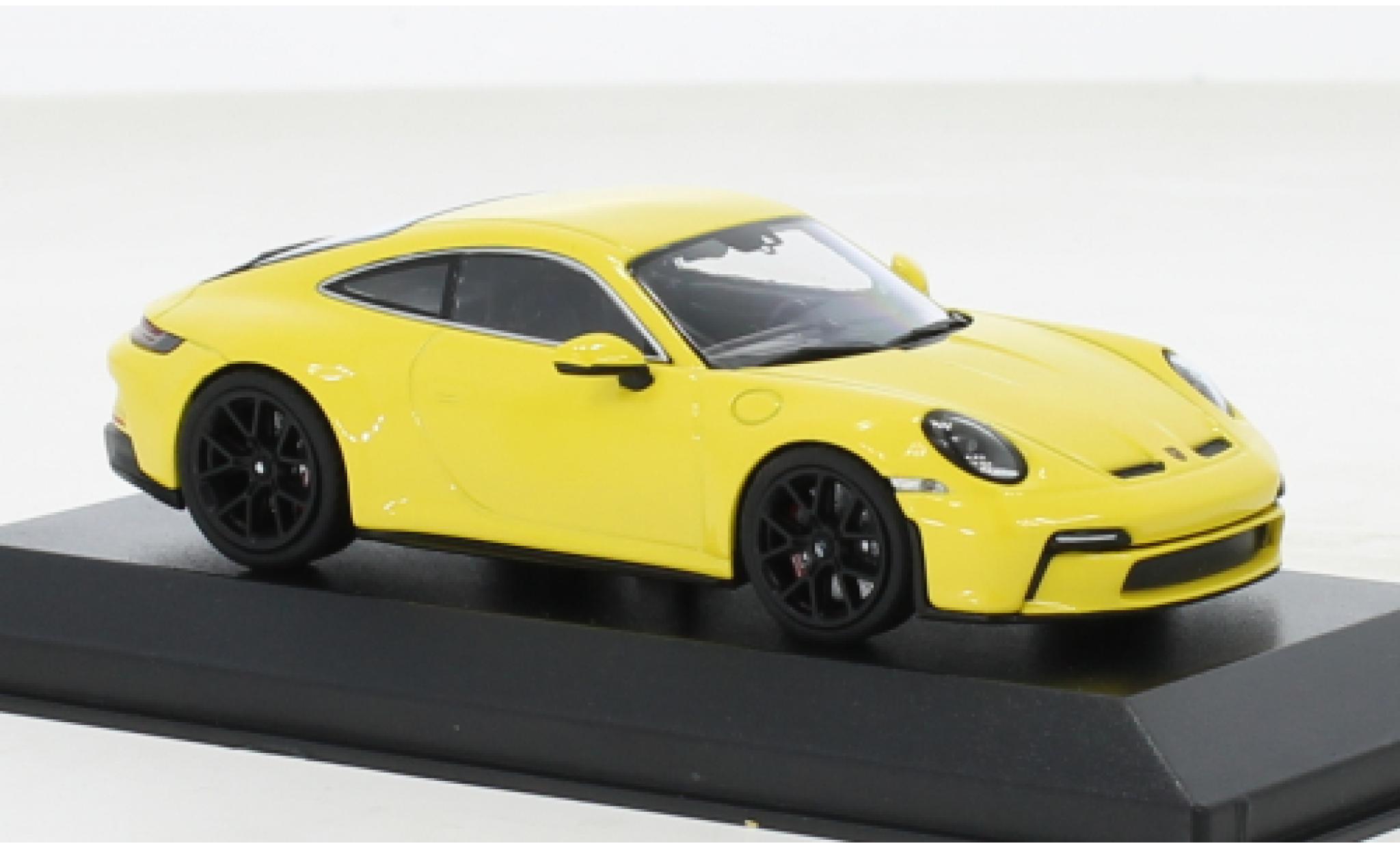 Porsche 992 GT3 1/18 Minichamps 911  Touring giallo 2022 modellino in miniatura