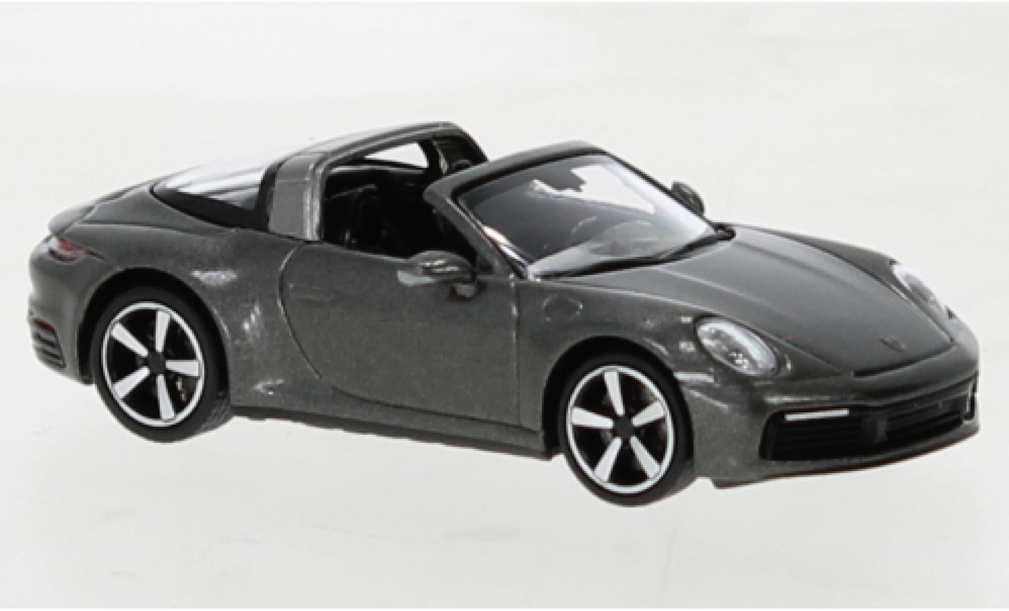 Porsche 992 Targa 1/87 Minichamps 911  4 metallise verde 2020 modellino in miniatura