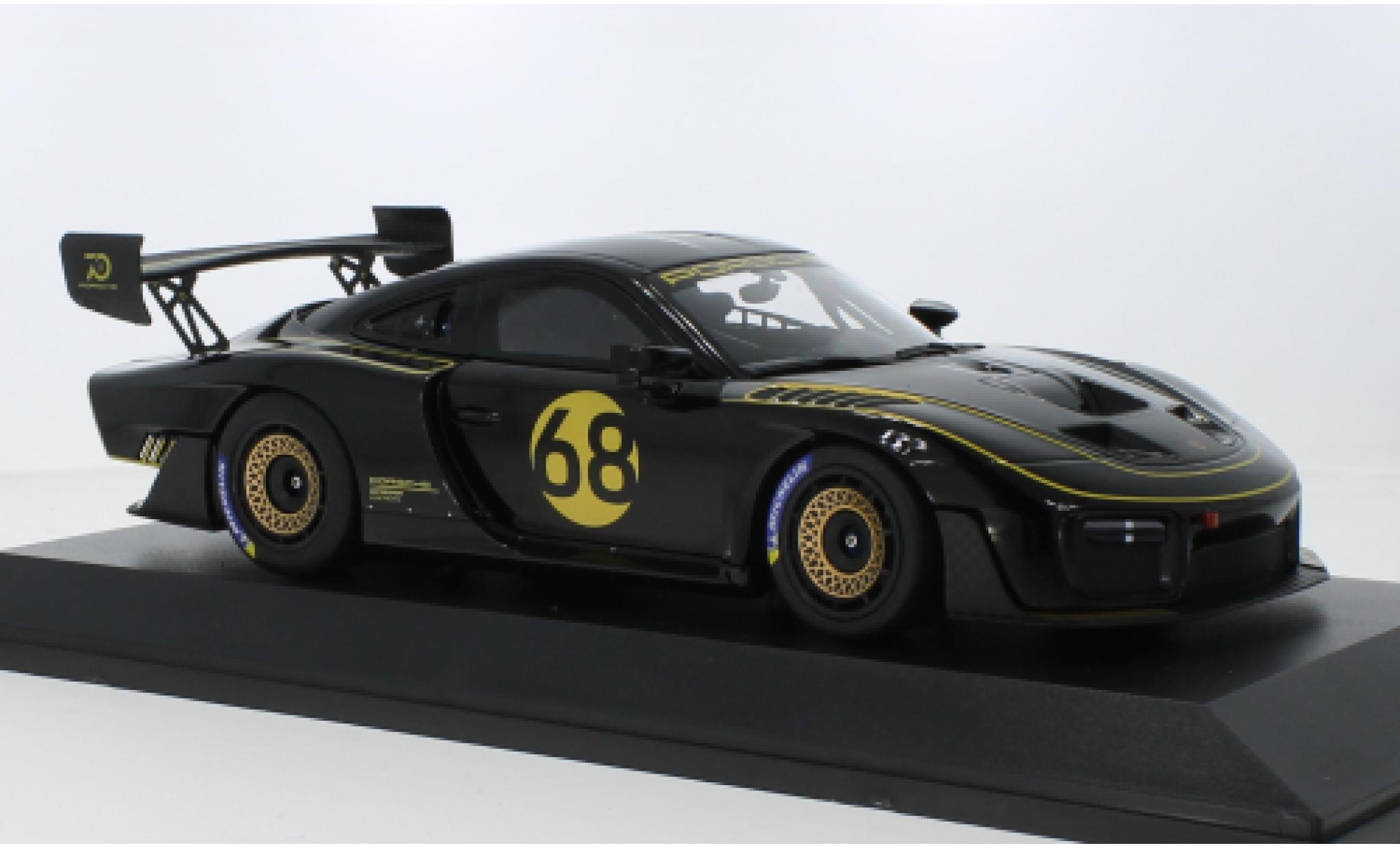 Porsche 935 1/18 Minichamps /19 nero/doré 2020 modellino in miniatura