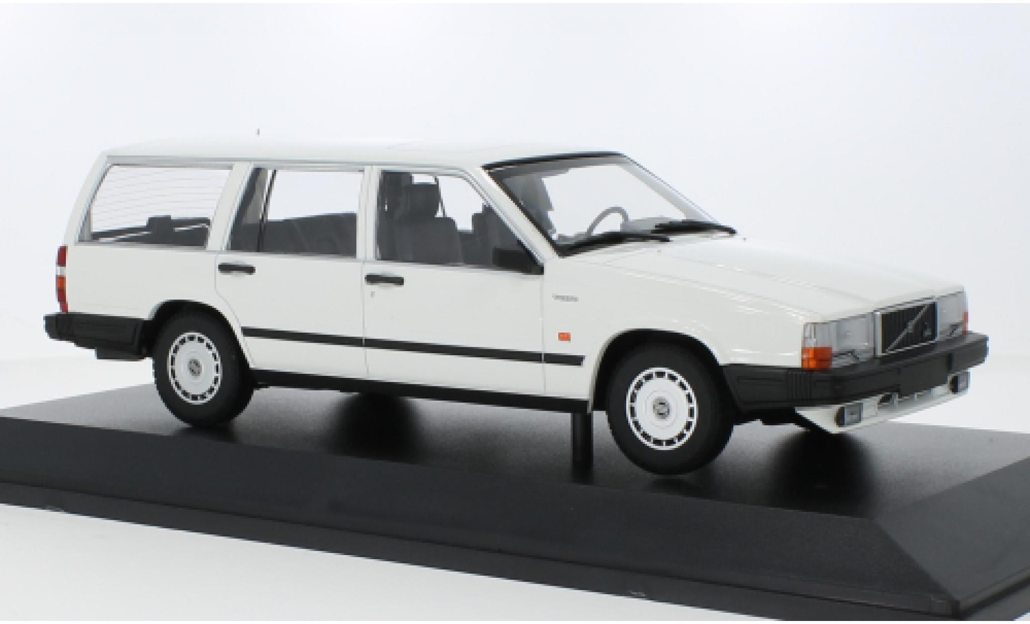 Volvo 740 1/87 Minichamps GL Break bianco 1986 modellino in miniatura