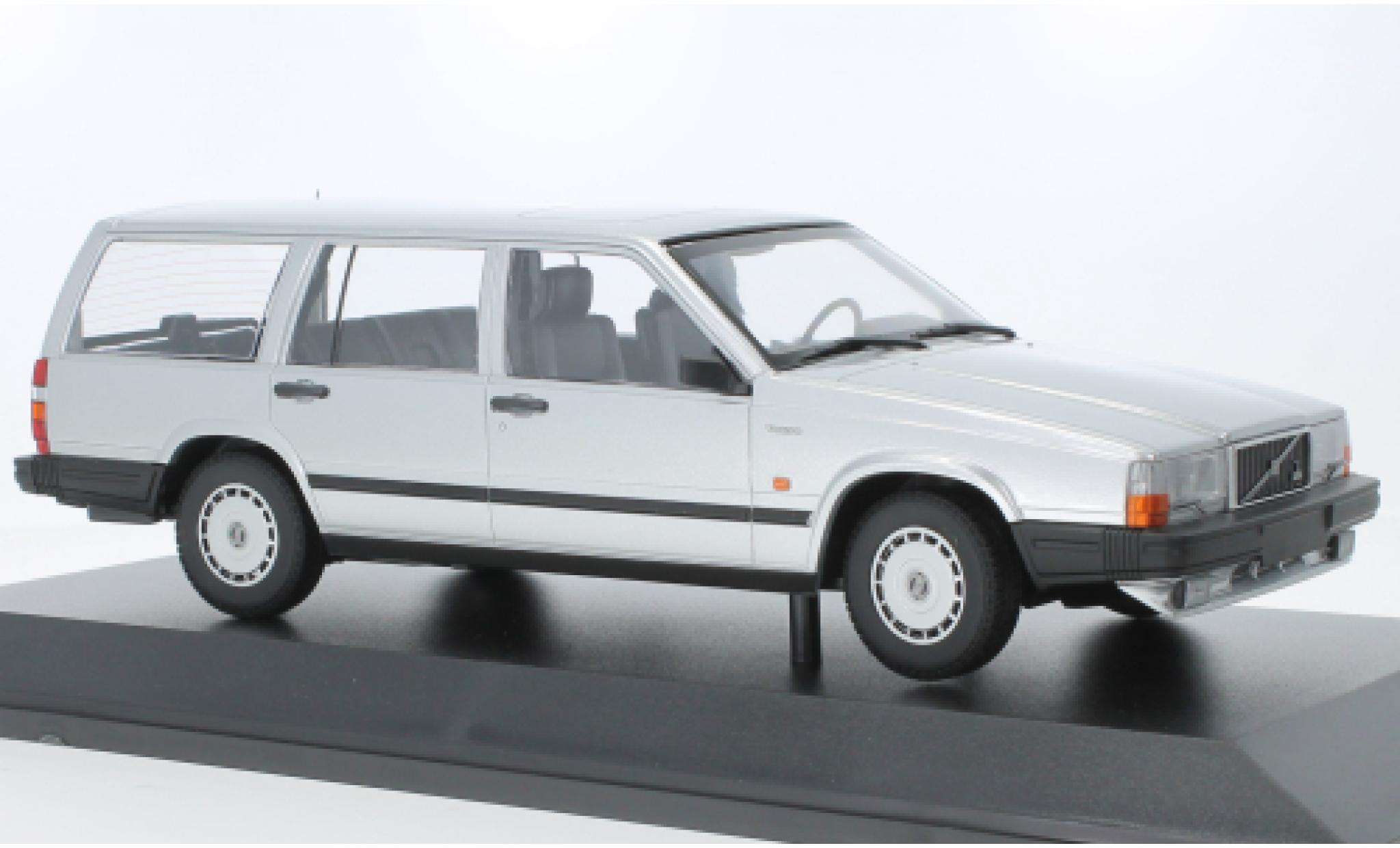Volvo 740 1/18 Minichamps GL Break metallise d 1986 modellino in miniatura
