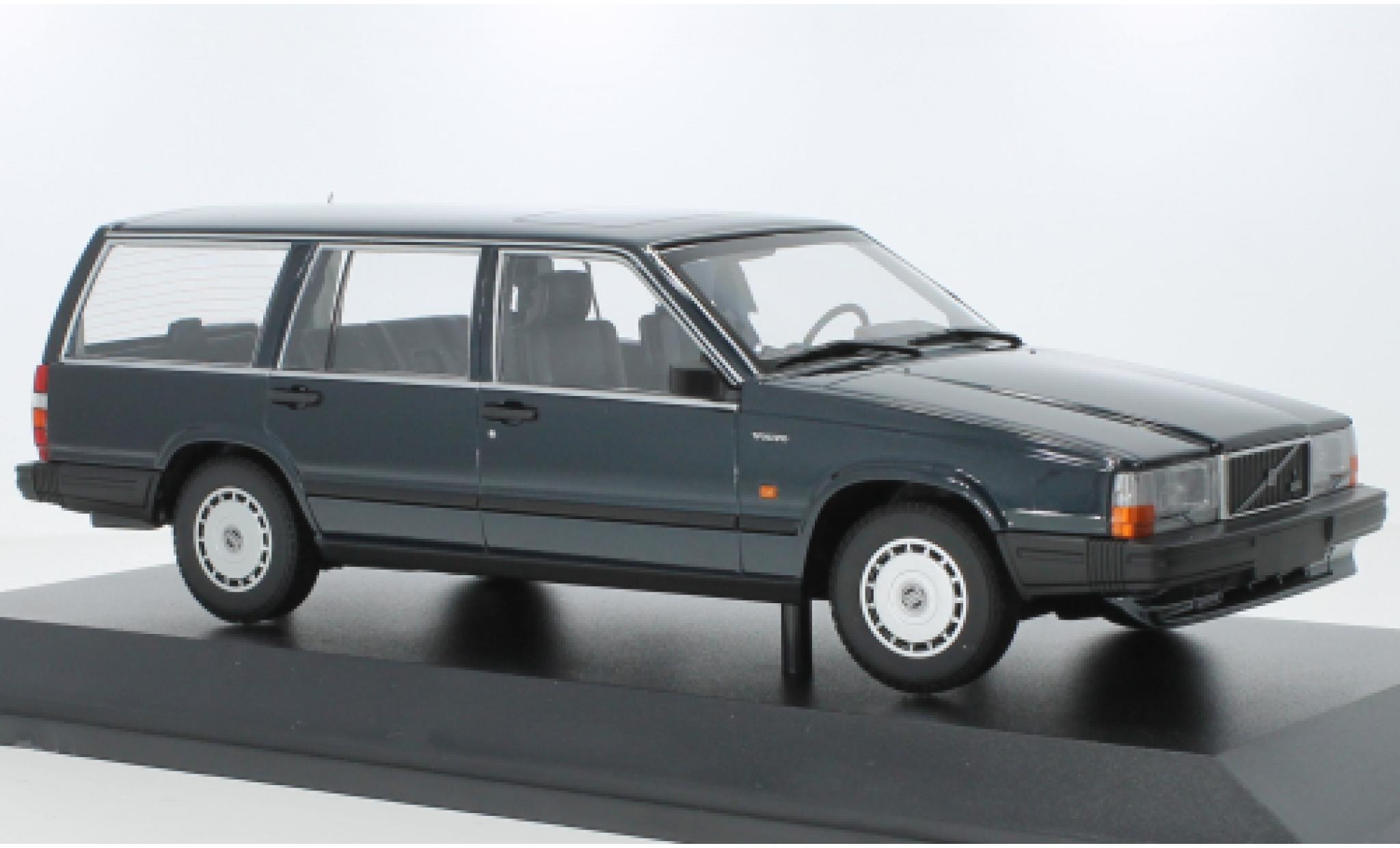 Volvo 740 1/18 Minichamps GL Break metallise grau 1986 modellino in miniatura