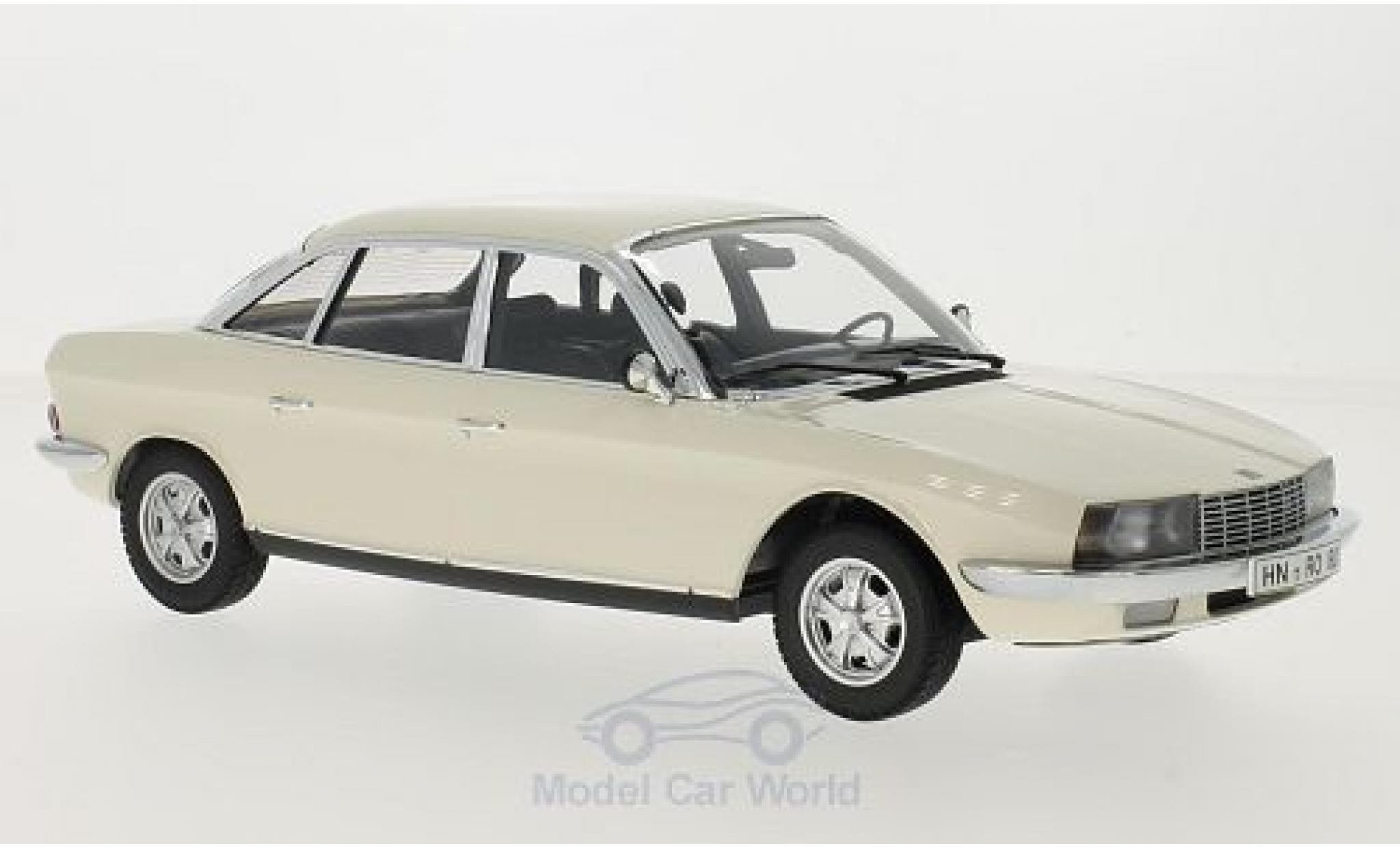 NSU RO 1/18 Minichamps Ro 80 bianco 1972 modellino in miniatura