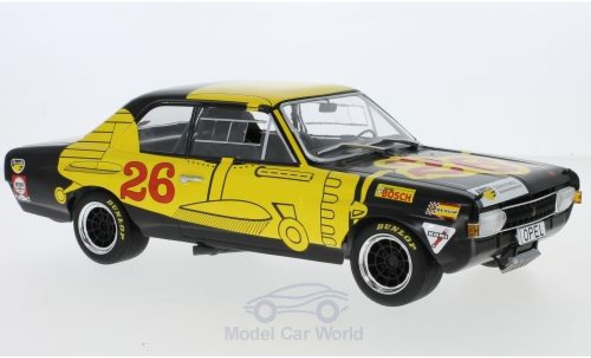 Opel Commodore C 1/18 Minichamps A Steinmetz No.26 Hockenheim 1970 E.Gerstle modellino in miniatura