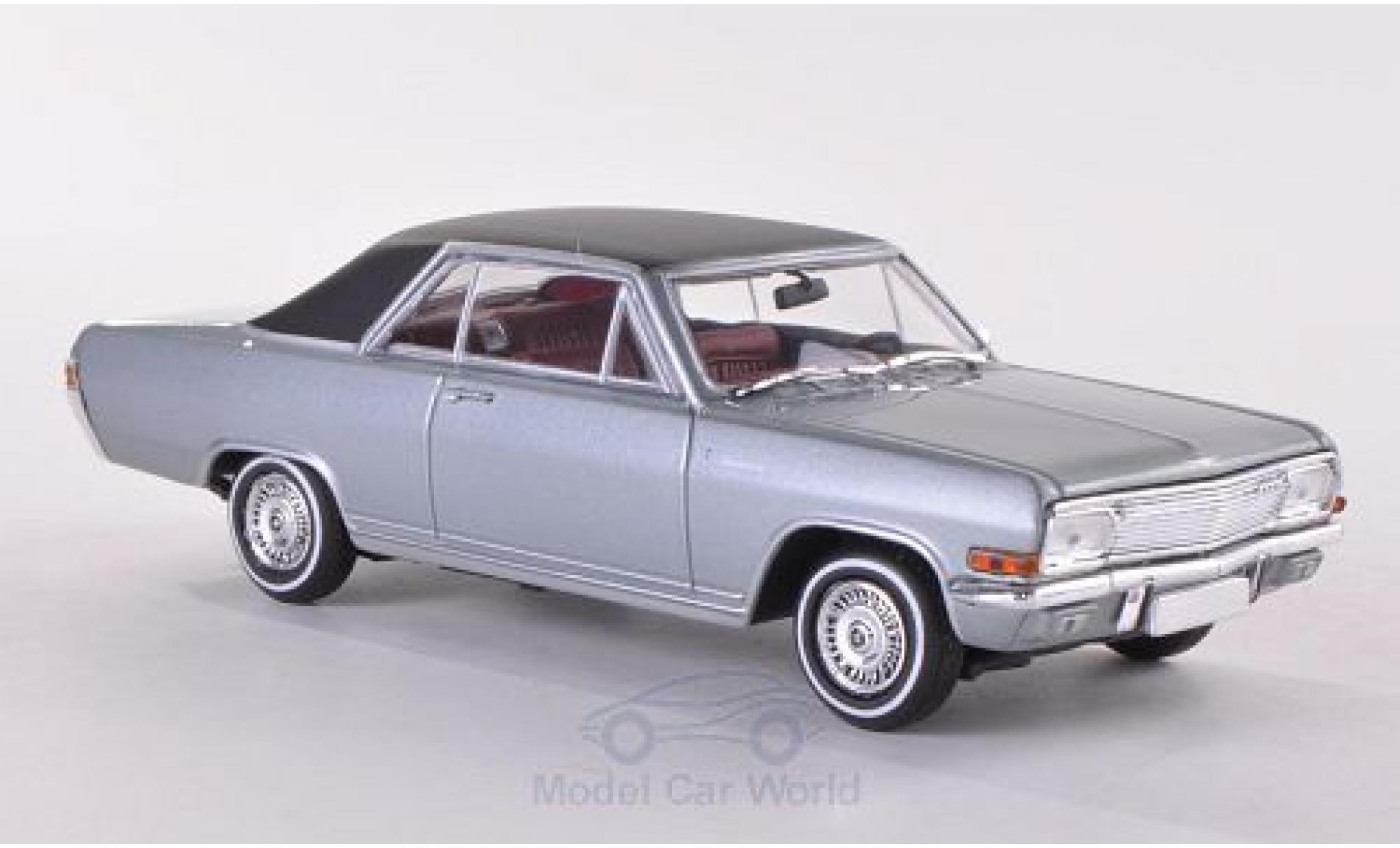 Opel Diplomat 1/43 Minichamps A V8 Coupe grigio/nero 1965 modellino in miniatura