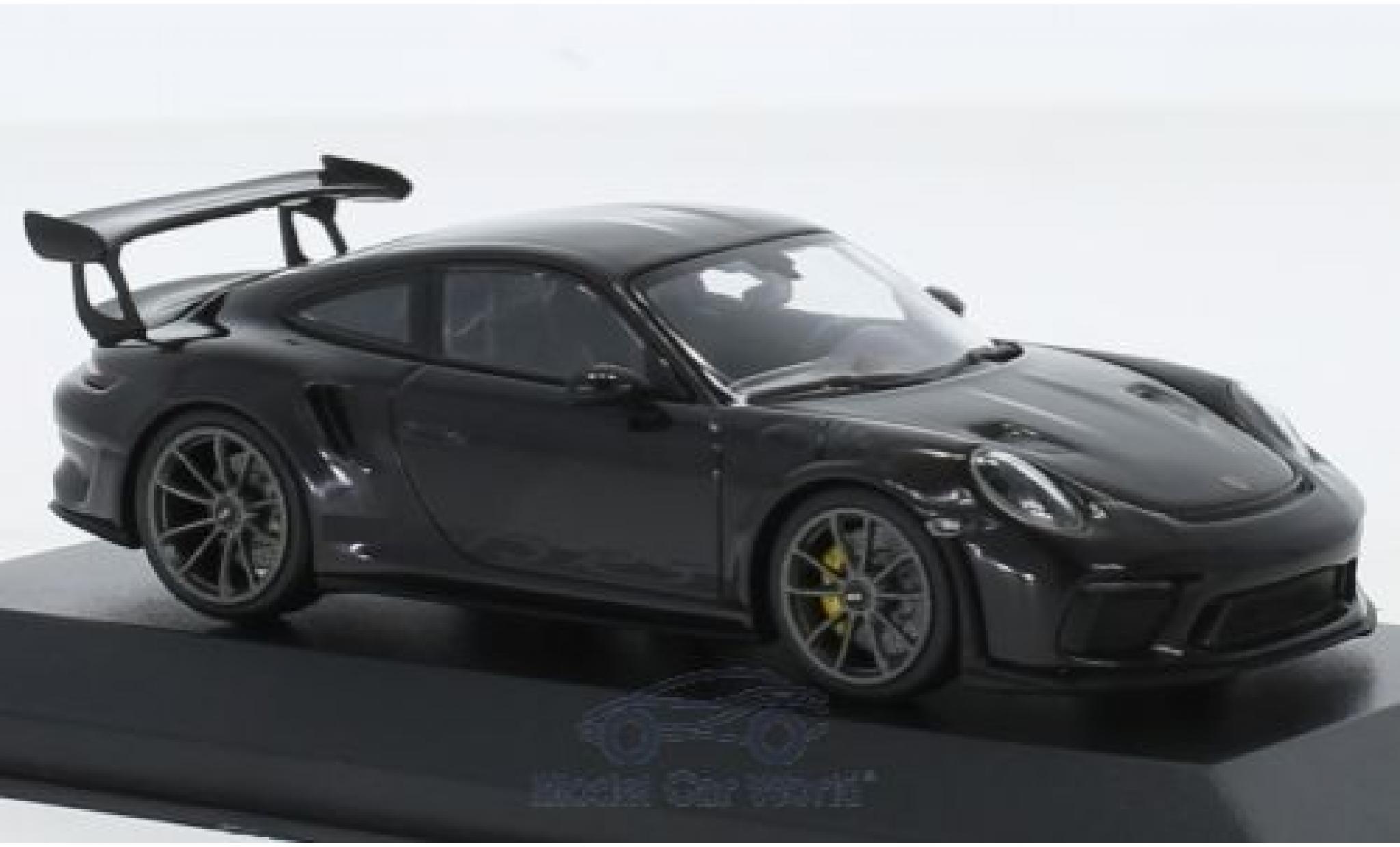 Porsche 991 GT3 RS 1/43 Minichamps 911 (.2) GT3 RS nero 2018 modellino in miniatura