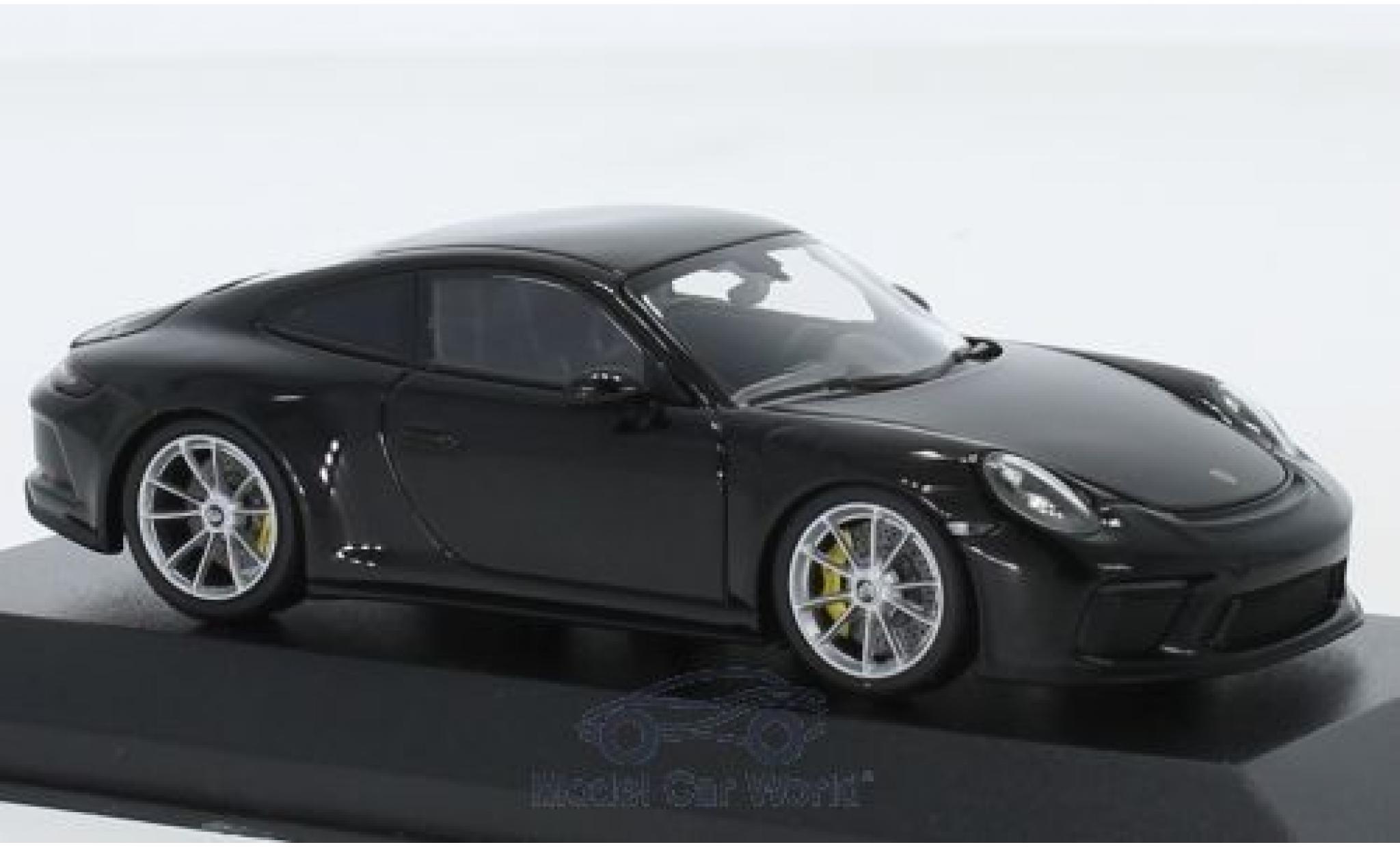 Porsche 991 GT3 1/43 Minichamps 911 (.2) GT3 Touring metallico nero 2018 modellino in miniatura