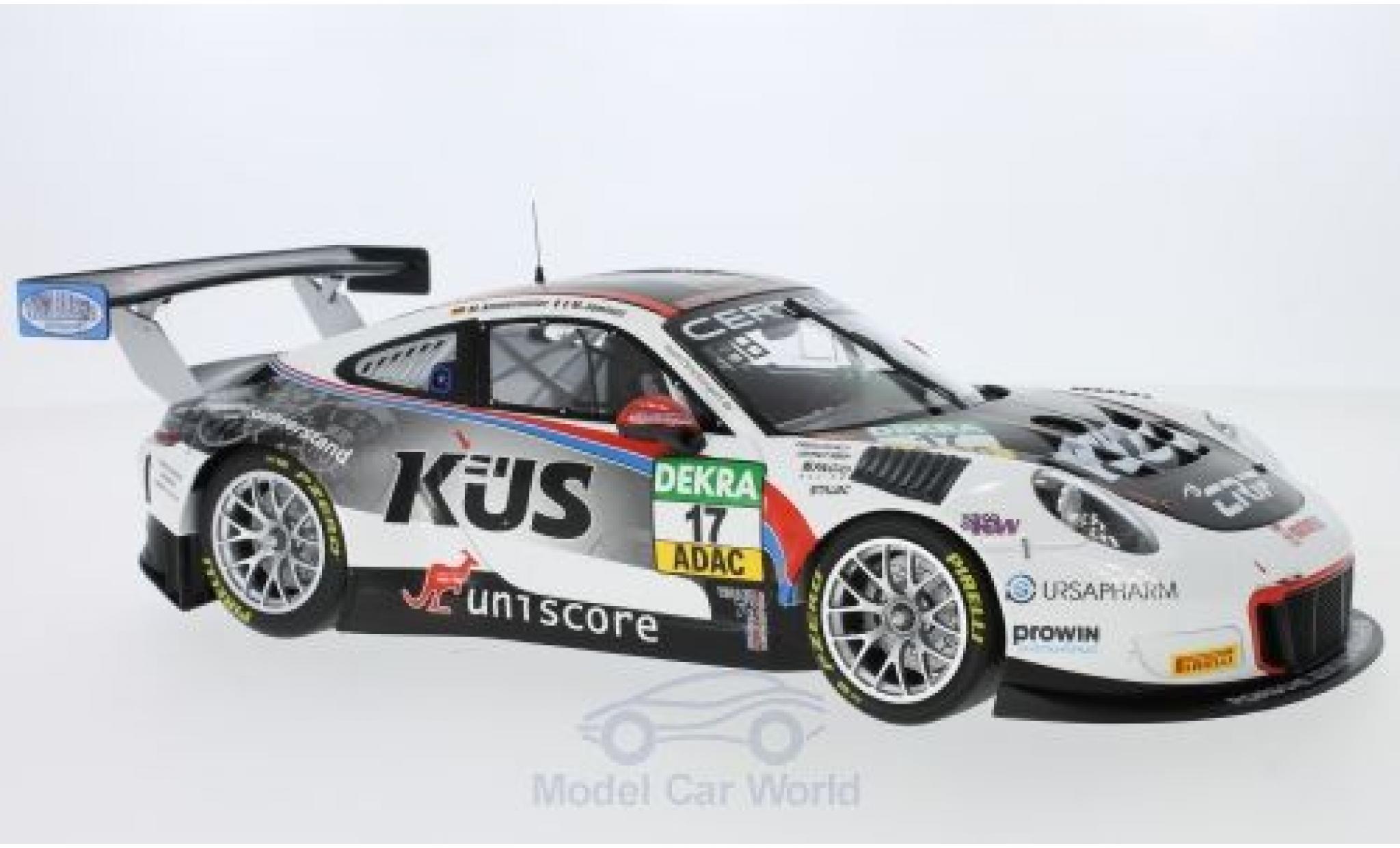 Porsche 991 GT3 R 1/18 Minichamps 911 () GT3 R No.17 Küs Team 75 Bernhard ADAC GT Masters Oschersleben 2017 M.Ammermüller /M.Jaminet modellino in miniatura