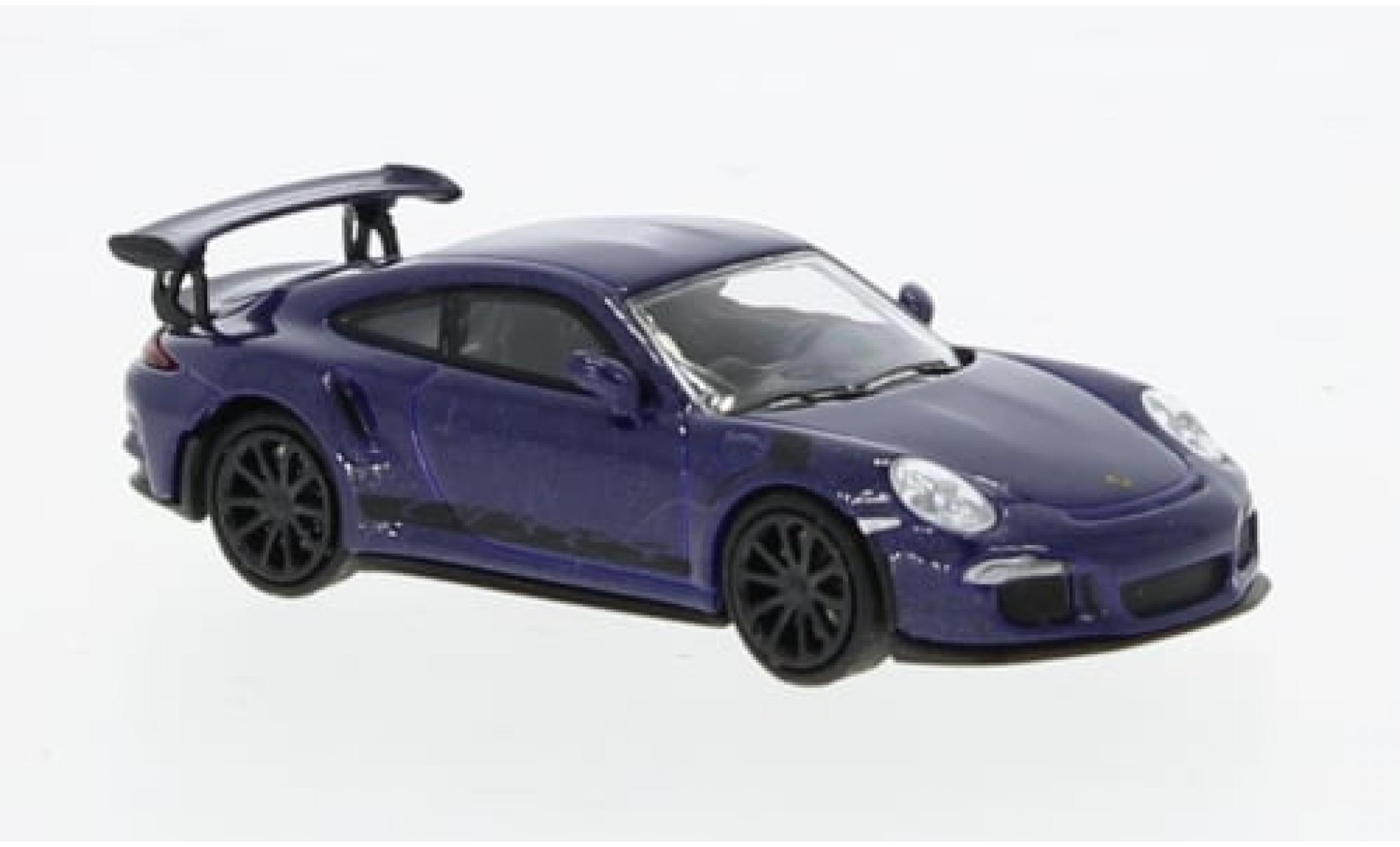 Porsche 991 GT3 RS 1/87 Minichamps 911  violett 2015 1:87 modellino in miniatura