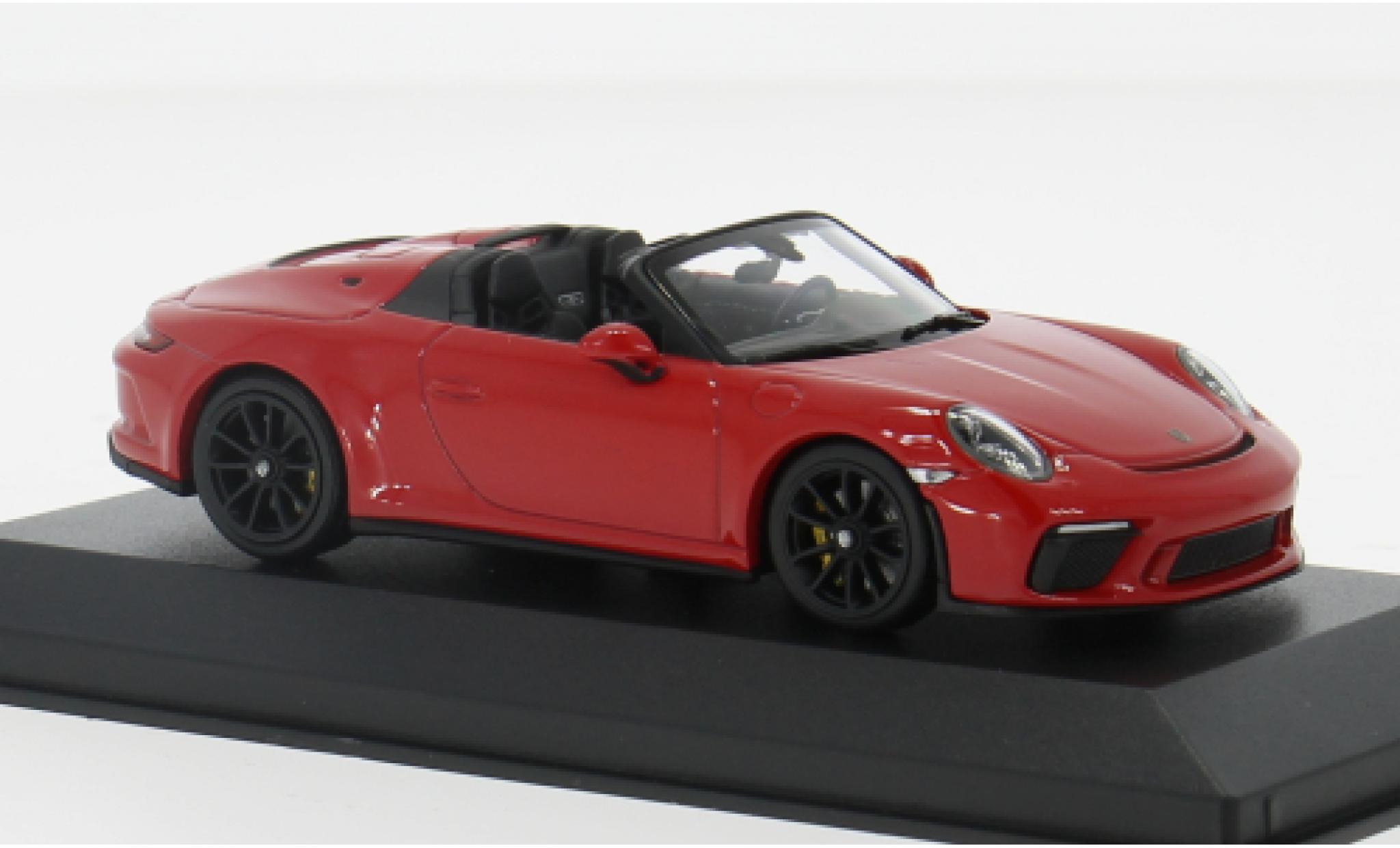 Porsche 992 Speedster 1/43 Minichamps 911 (991) rot 2019 1:43 modellino in miniatura