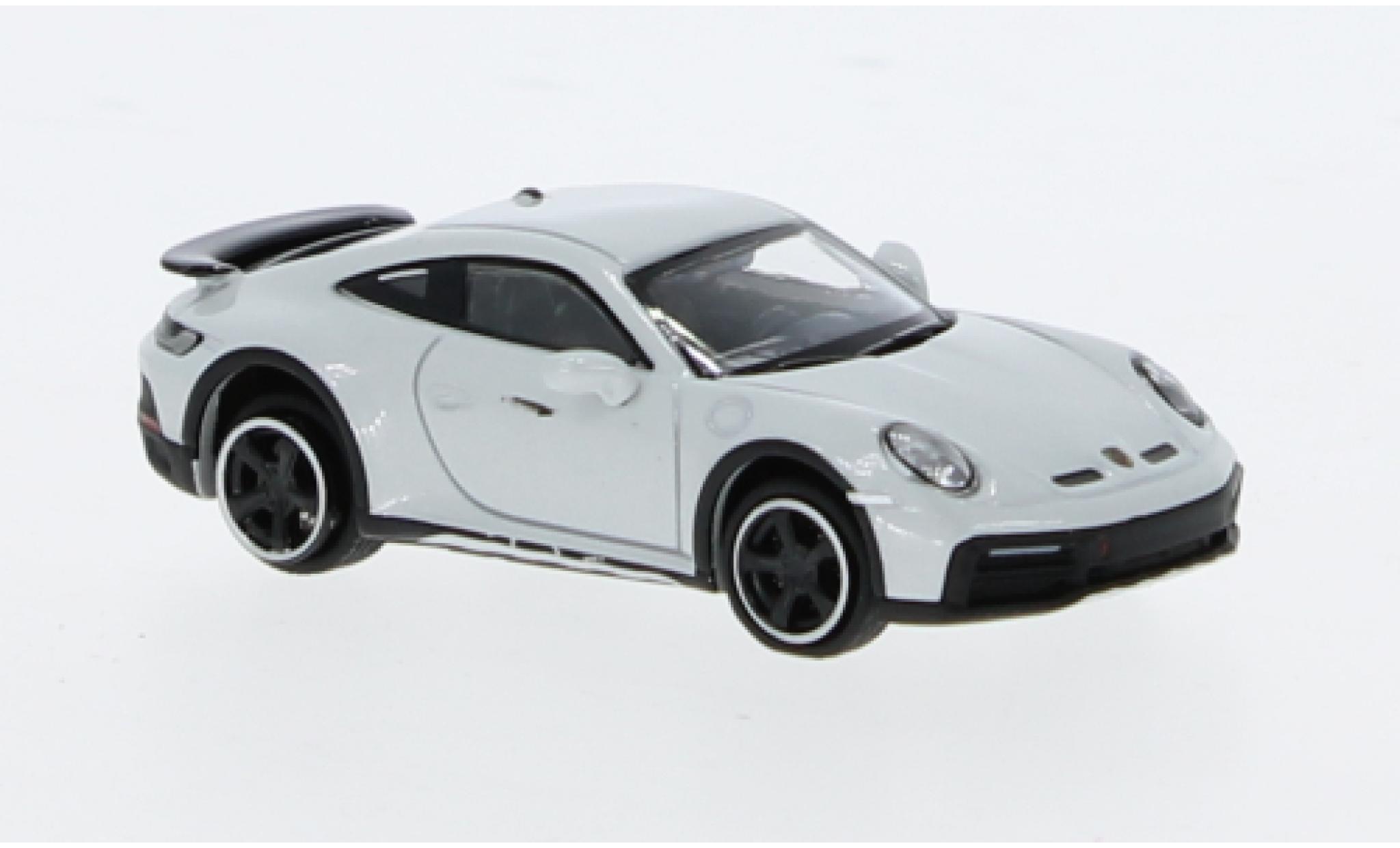 Porsche 992 1/87 Minichamps 911  Dakar metallise grau 2022 1:87 modellino in miniatura