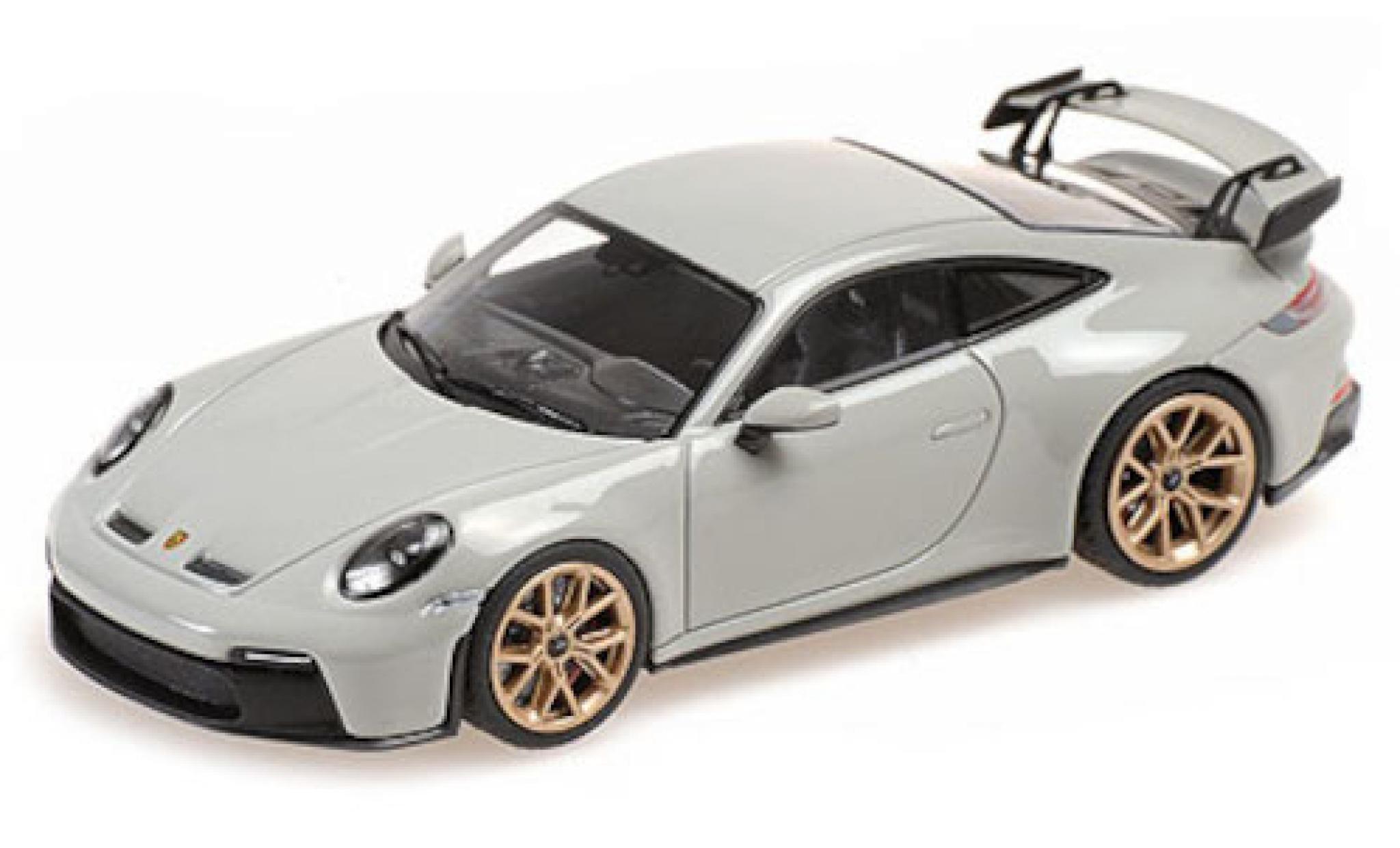 Porsche 992 GT3 1/43 Minichamps 911 () GT3 grigio 2020 modellino in miniatura