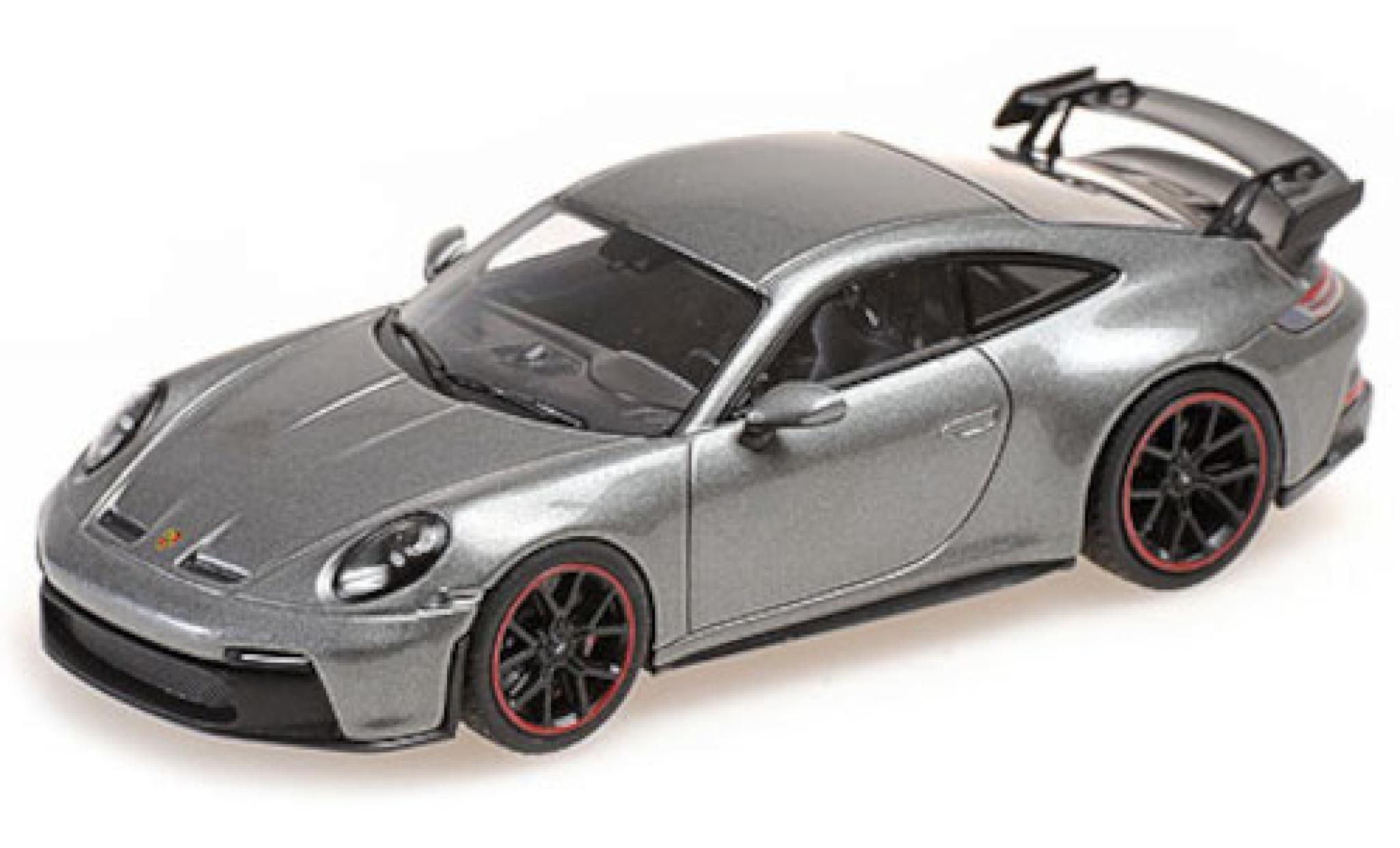 Porsche 992 GT3 1/43 Minichamps 911 () GT3 metallico grigio 2020 modellino in miniatura