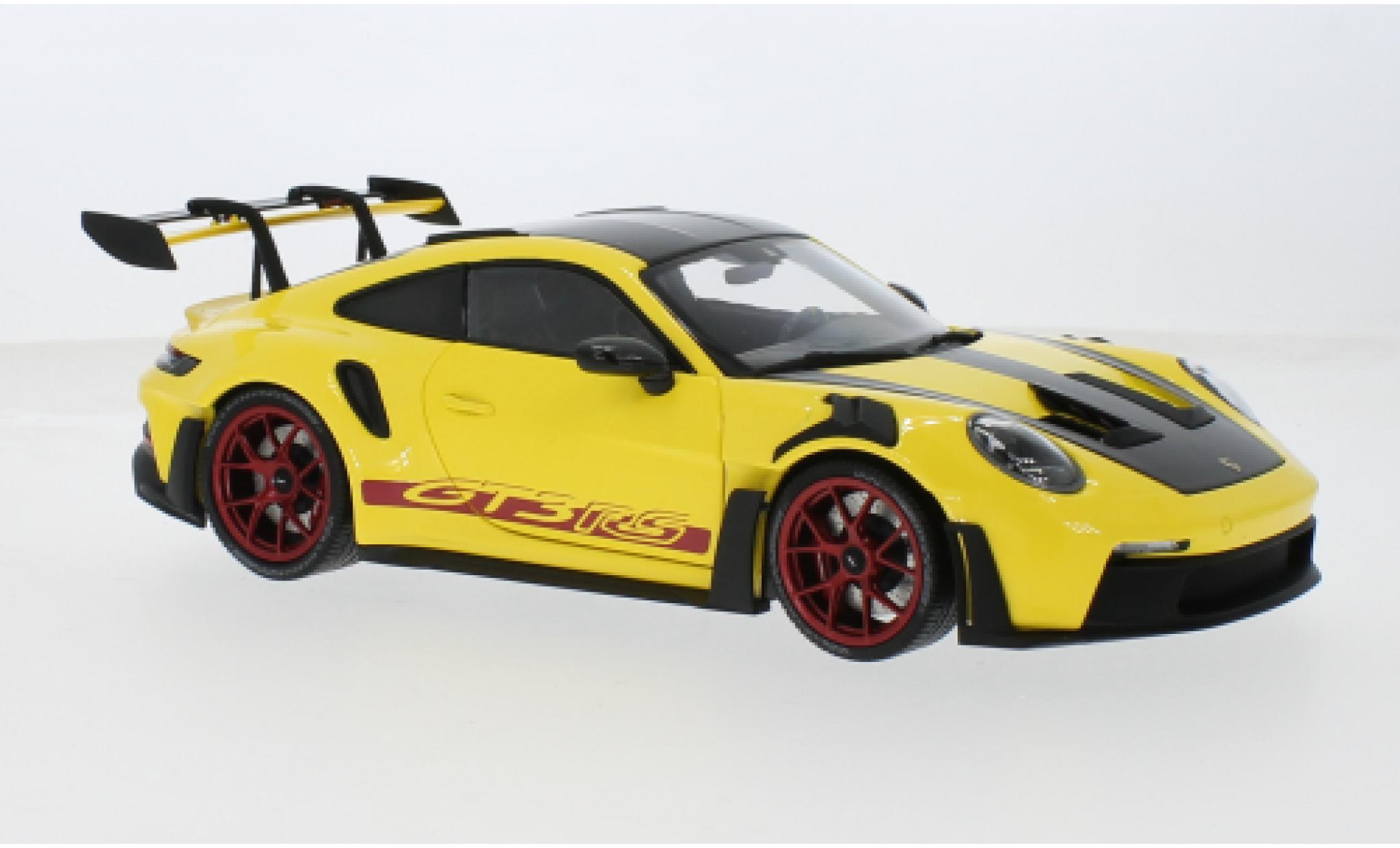Porsche 992 GT3 R 1/18 Minichamps 911  S gelb 2024 1:18 modellino in miniatura