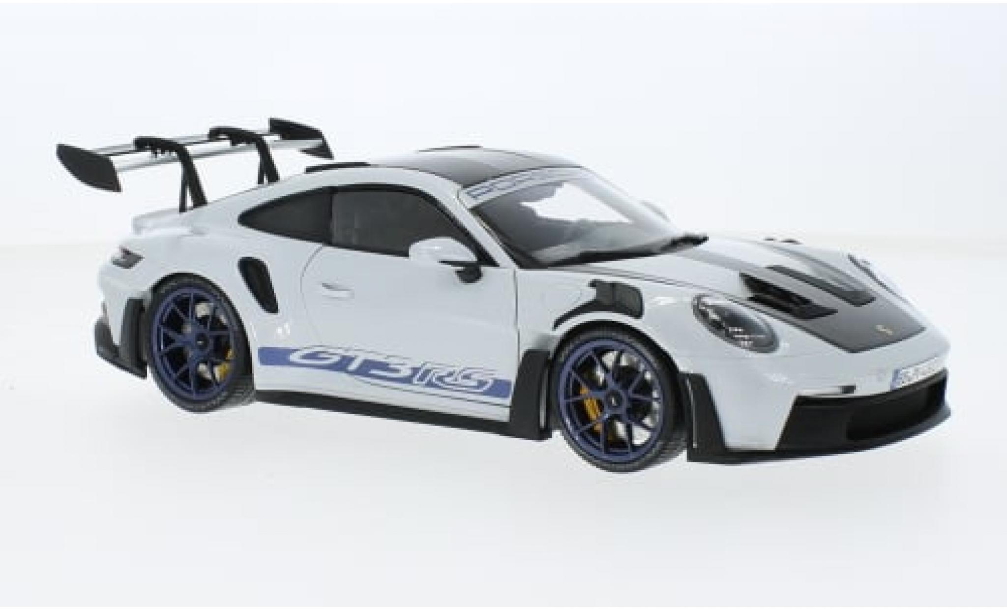Porsche 992 GT3 R 1/18 Minichamps 911  S metallise grau 2022 1:18 modellino in miniatura