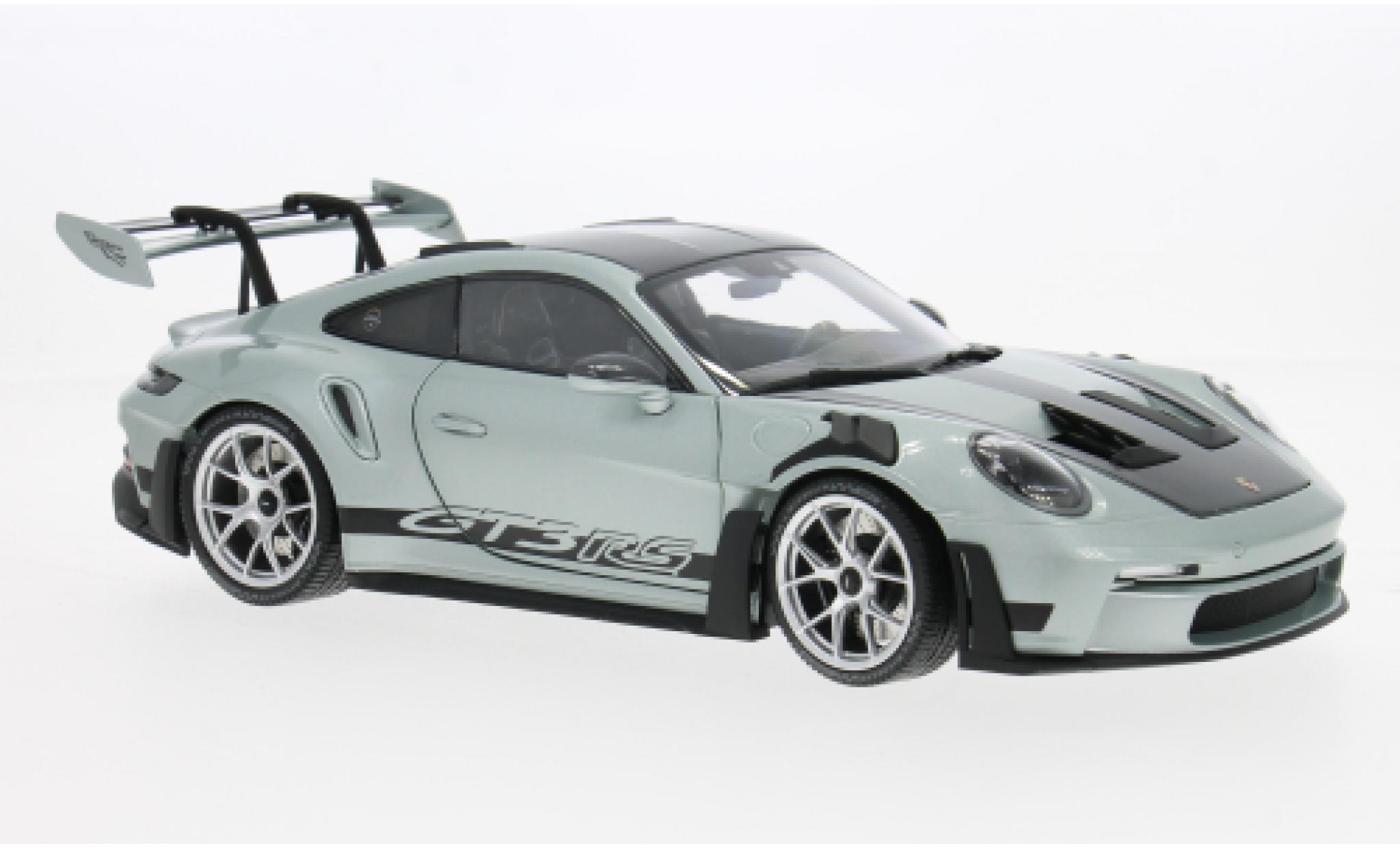 Porsche 992 GT3 R Minichamps 911  S silber/carbon 2023 1:18 modellino in miniatura