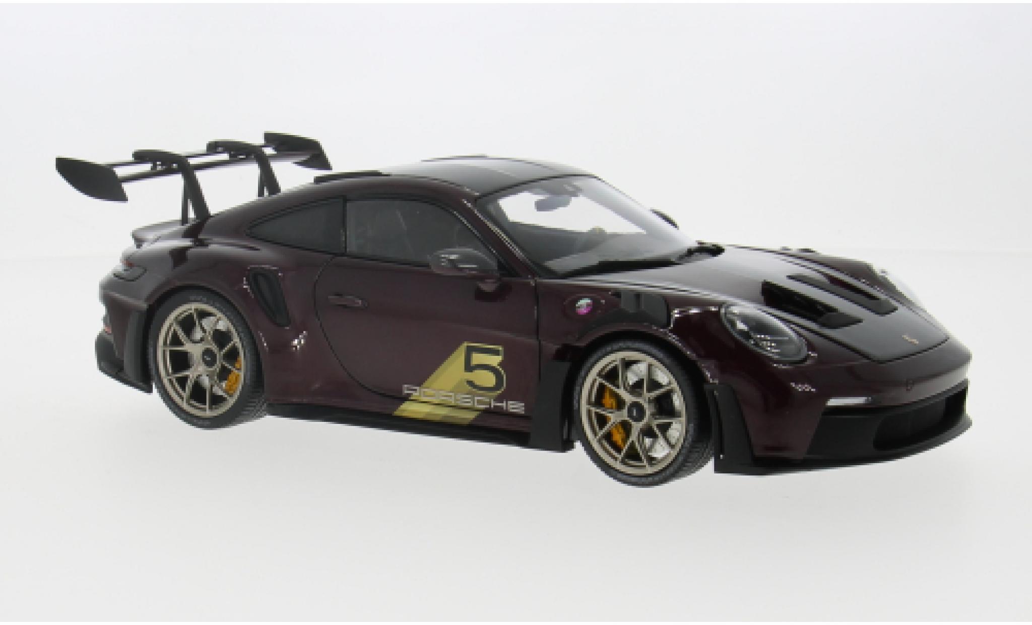 Porsche 992 GT3 R 1/18 Minichamps 911  S violett 2024 1:18 modellino in miniatura
