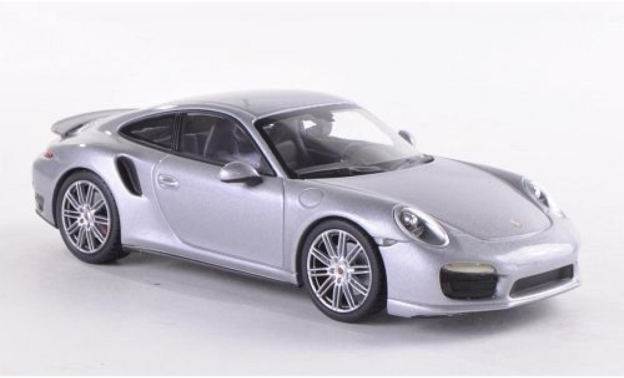 Porsche 991 Turbo 1/43 Minichamps 911 Turbo () grigio 2013 modellino in miniatura