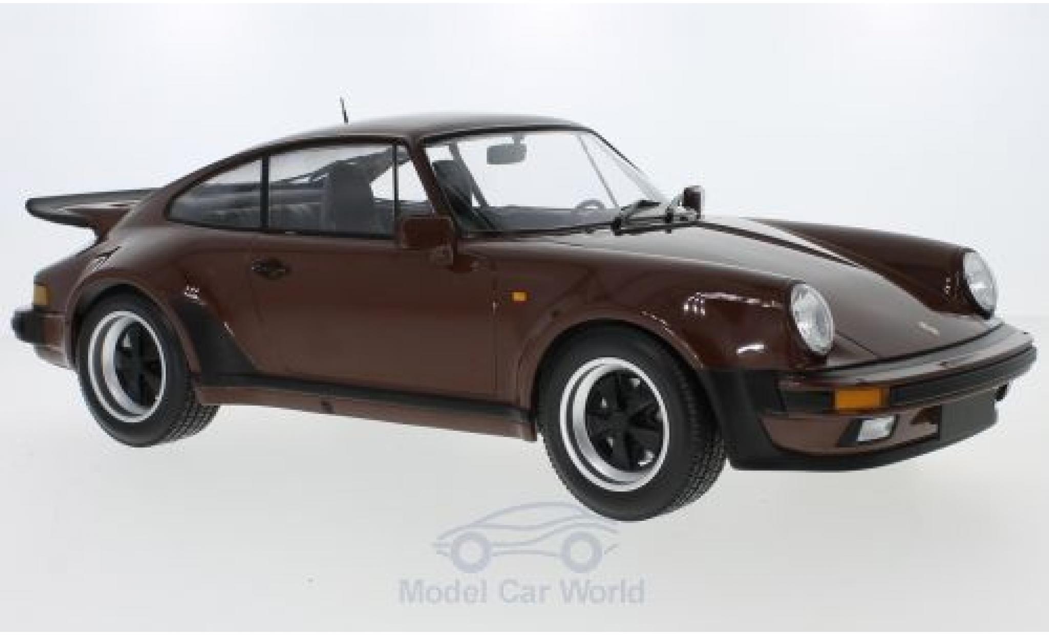 Porsche 930 Turbo 1/12 Minichamps 911 Turbo marroneee 1977 modellino in miniatura