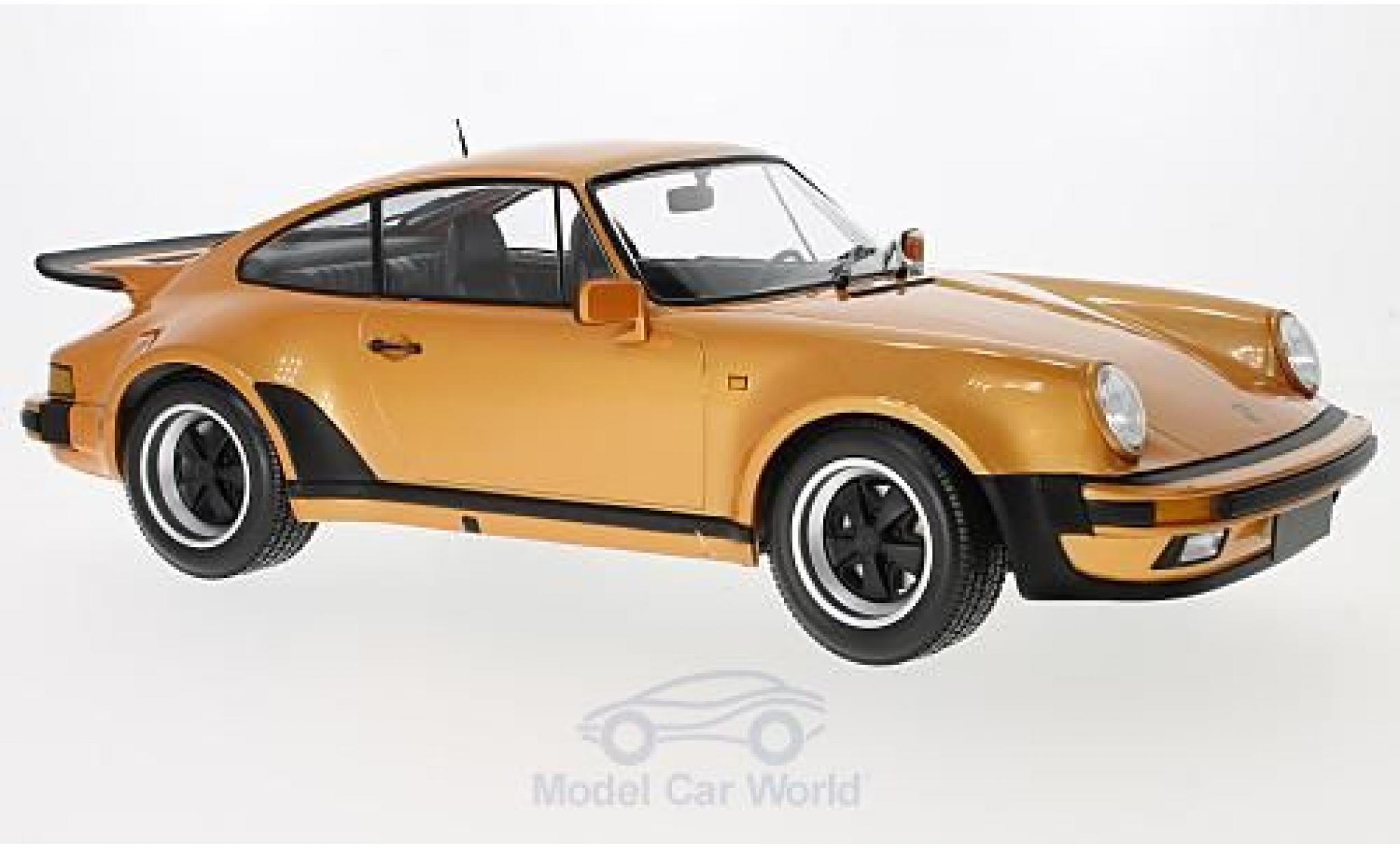 Porsche 930 Turbo 1/12 Minichamps 911 Turbo metallico orange 1977 modellino in miniatura