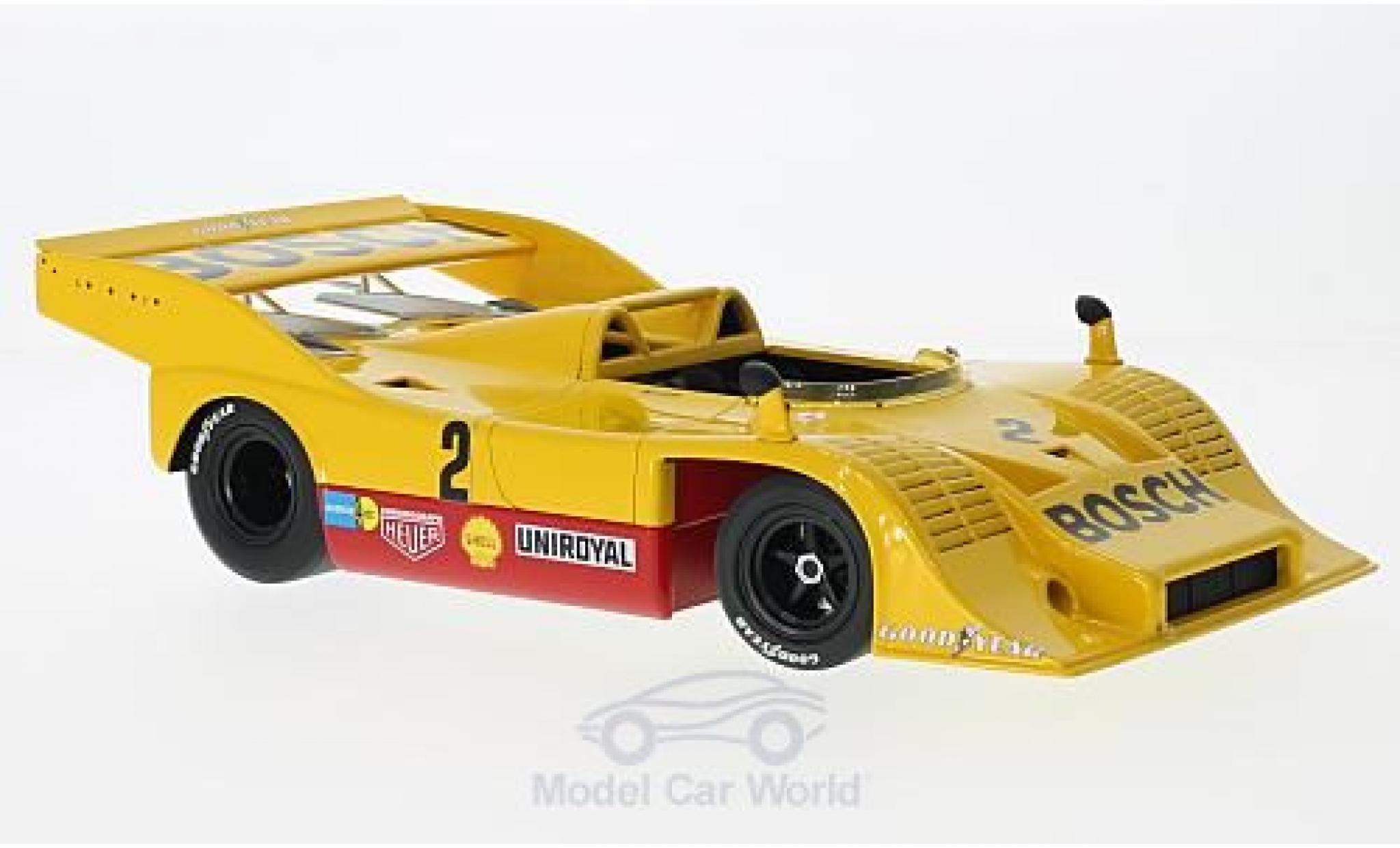 Porsche 917 1973 1/18 Minichamps /10 No.2 Bosch Kauhsen Team Bosch Interserie Eifelrennen 1973 W.Kauhsen modellino in miniatura
