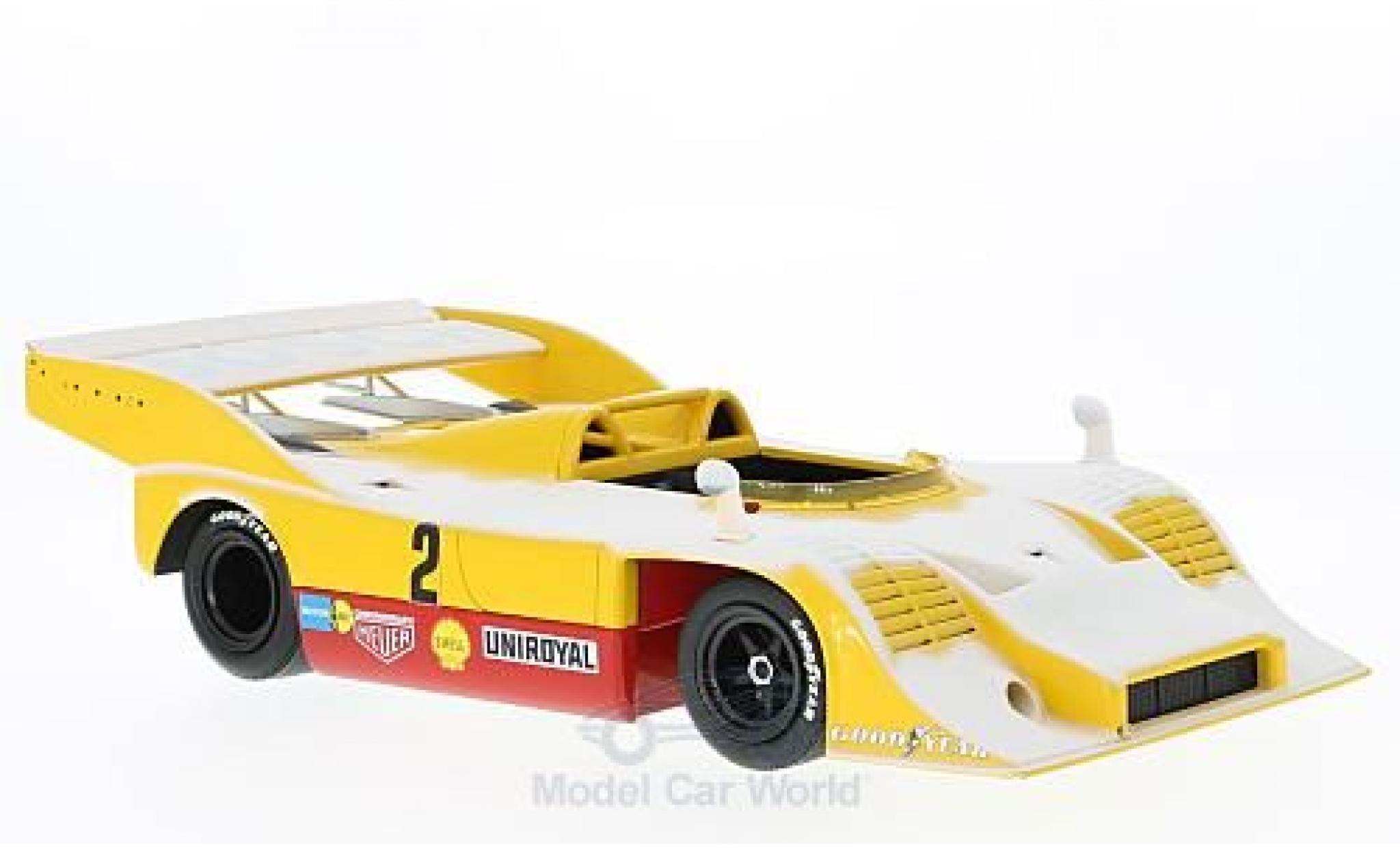 Porsche 917 1973 1/18 Minichamps /10 No.2 Bosch Nürburgring 1973 Abschiedstour im Schnee W.Kauhsen/Dr.Heinemann modellino in miniatura