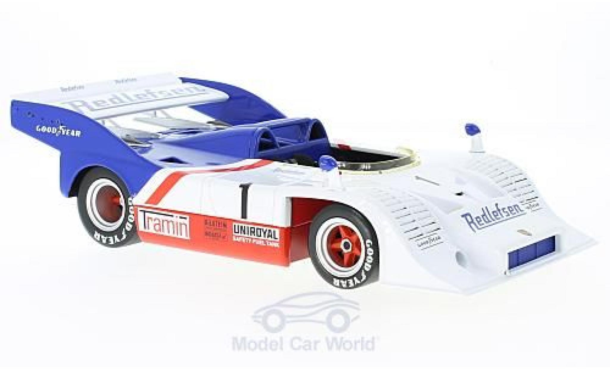 Porsche 917 1974 1/18 Minichamps /10 RHD No.1 Willi Kauhsen Racing Team Redlefsen Interserie Nürburgring 1974 E.Fittipaldi modellino in miniatura