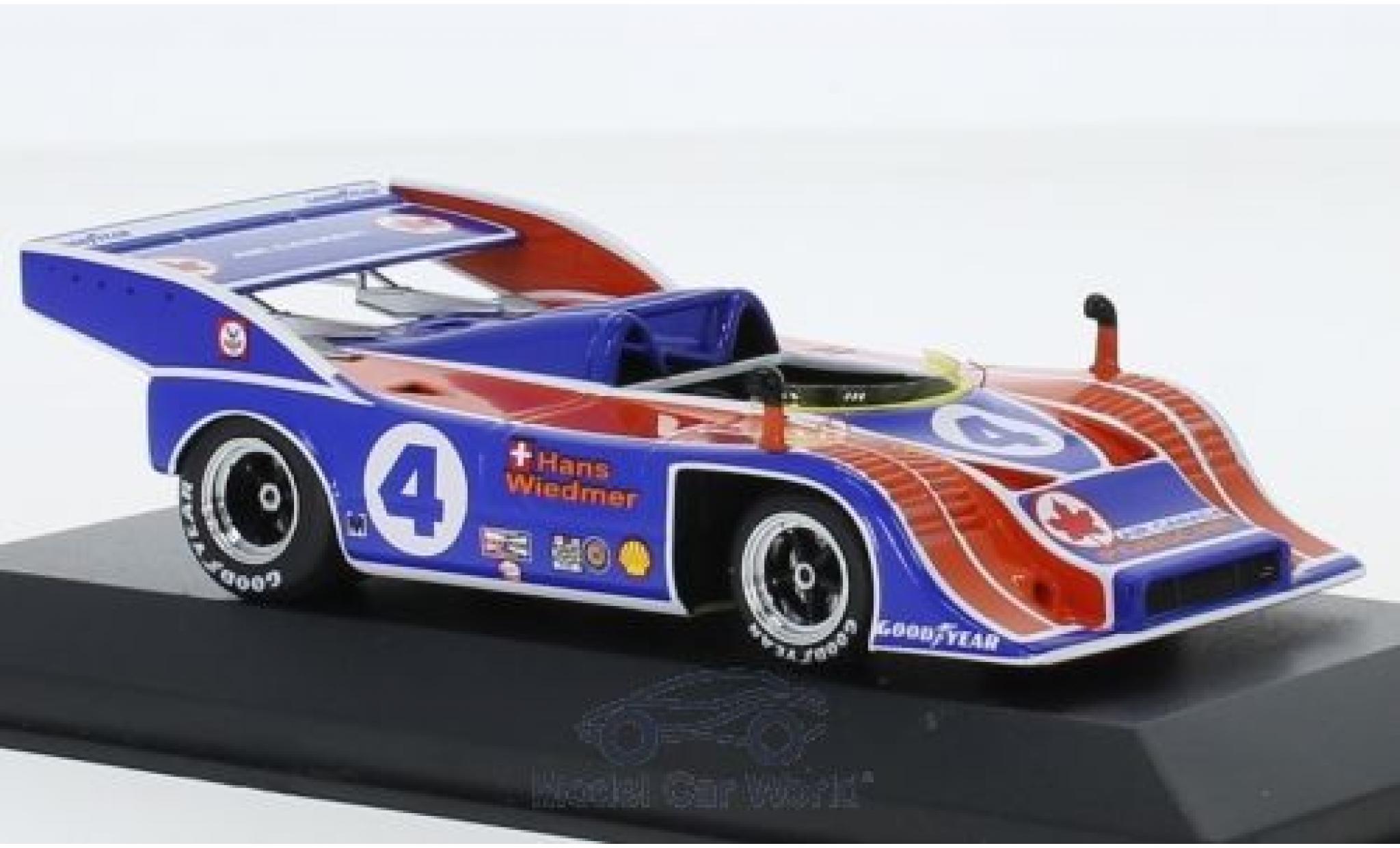 Porsche 917 1973 1/43 Minichamps /10 RHD No.4 Can-Am Mosport 1973 H.Wiedmer modellino in miniatura