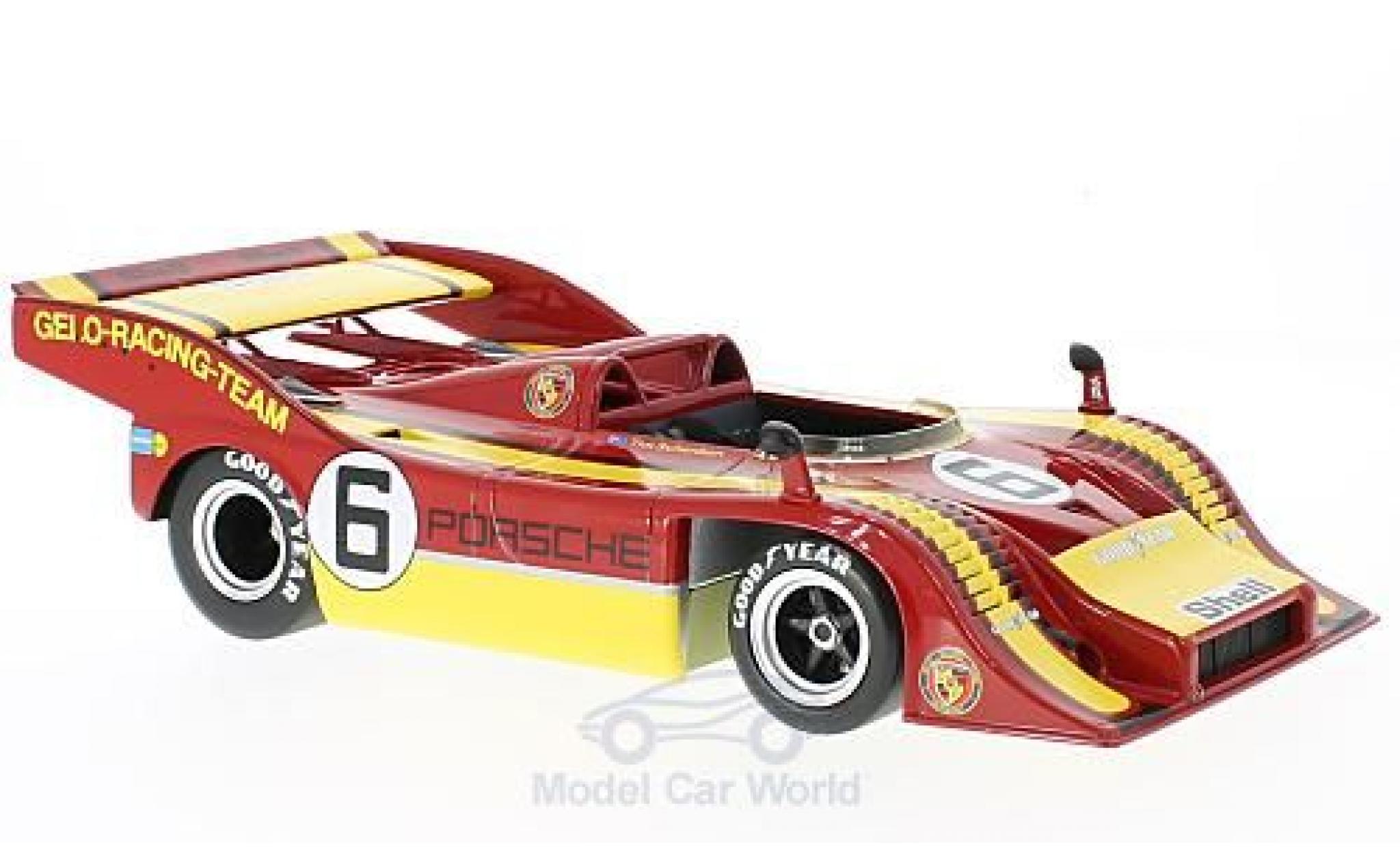 Porsche 917 1975 1/18 Minichamps /10 RHD No.6 Gelo Racing Team Interserie Zandvoort 1975 T.Schenken modellino in miniatura