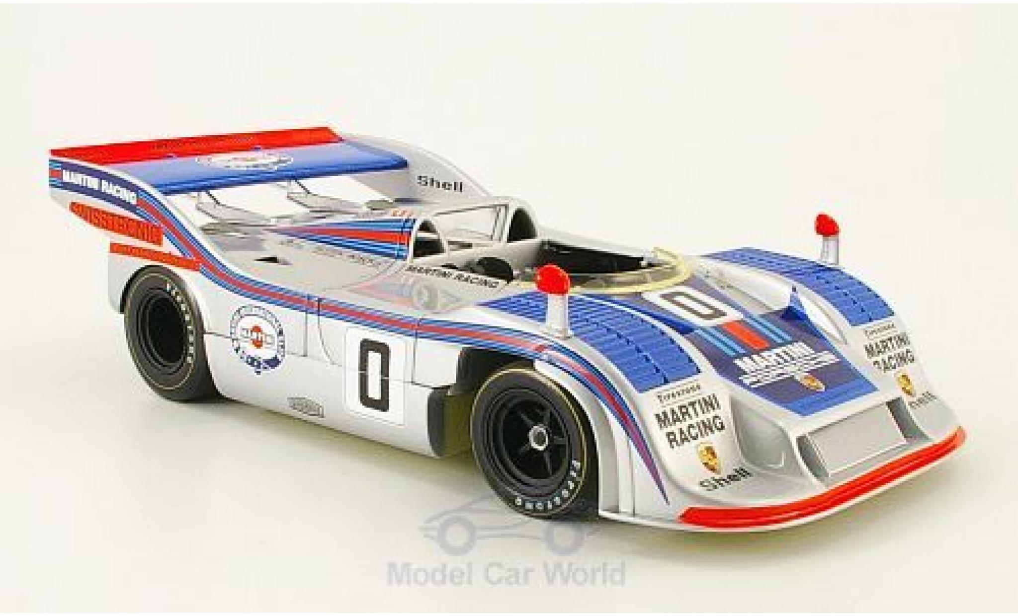 Porsche 917 1974 1/18 Minichamps /20 Martini ADAC Supersprint 1974 H.Müller modellino in miniatura