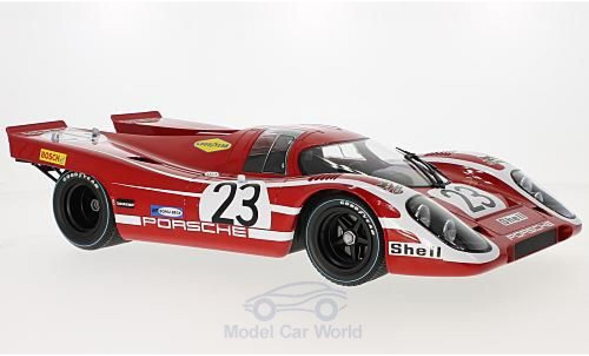 Porsche 917 1970 1/12 Minichamps K No.23 Konstruktionen K.G. 24h Le Mans 1970 R.Attwood/H.Herrmann modellino in miniatura