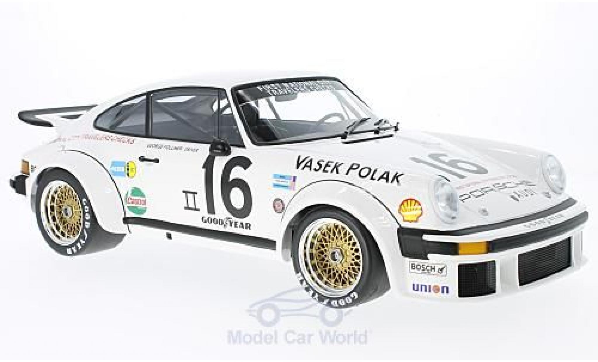 Porsche 934 1976 1/12 Minichamps No.16 Vasek Polak Racing Trans-Am 1976 G.Follmer modellino in miniatura