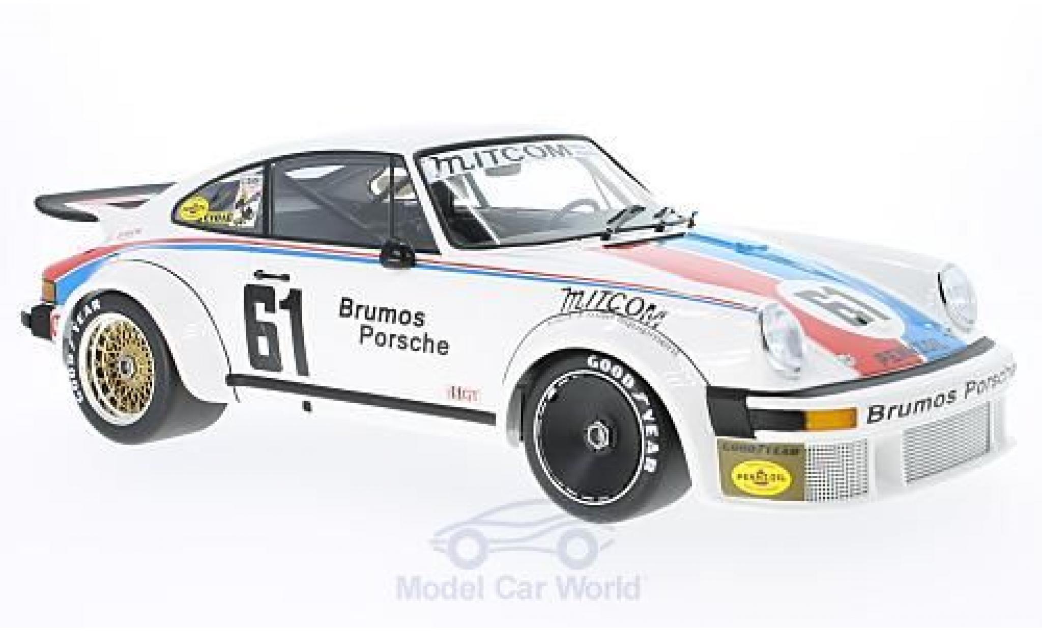 Porsche 934 1977 1/12 Minichamps No.61 Brumos Racing 24h Daytona 1977 P.Gregg/J.Busby modellino in miniatura
