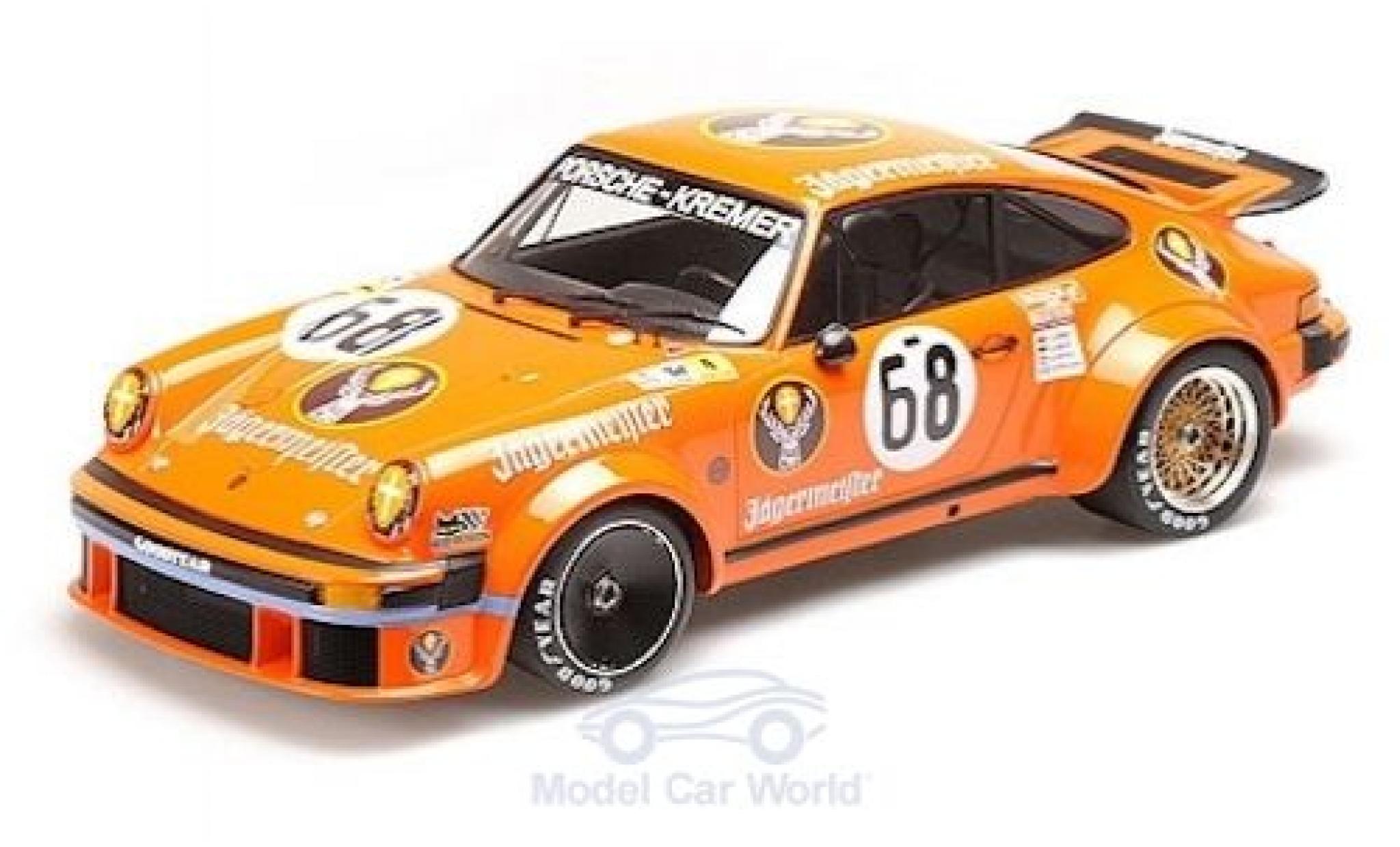 Porsche 934 1978 1/12 Minichamps No.68 -Kremer Racing Jägermeister 24h Le Mans 1978 H.Poulain/R.Feitler/G.Holup/E.Dören modellino in miniatura