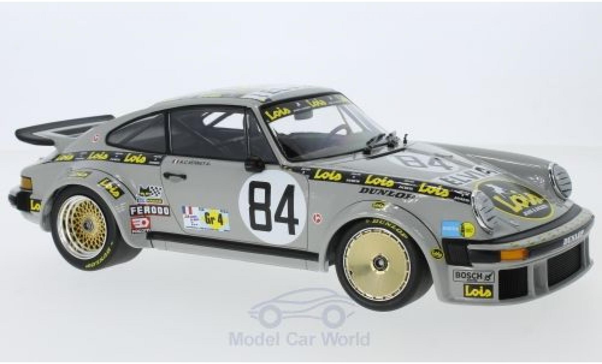 Porsche 934 1979 1/18 Minichamps No.84 Anne-Charlotte Verney Team Lois 24h Le Mans 1979 A.C.Verney/P.Bardinon/R.Metge modellino in miniatura