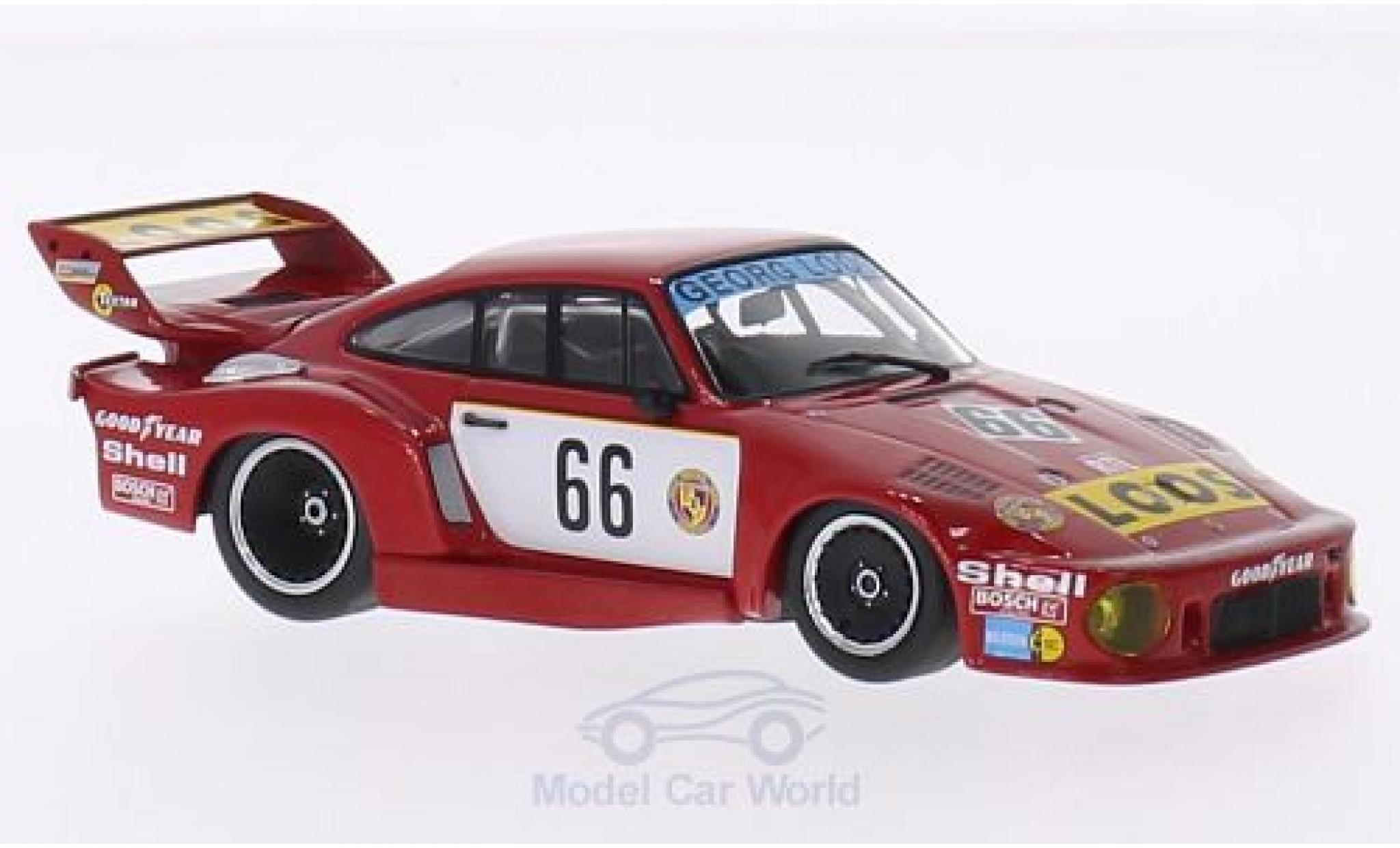 Porsche 935 1977 1/43 Minichamps /77 No.66 Georg Loos Racing Loos DRM Nürburgring 1977 R.Stommelen modellino in miniatura