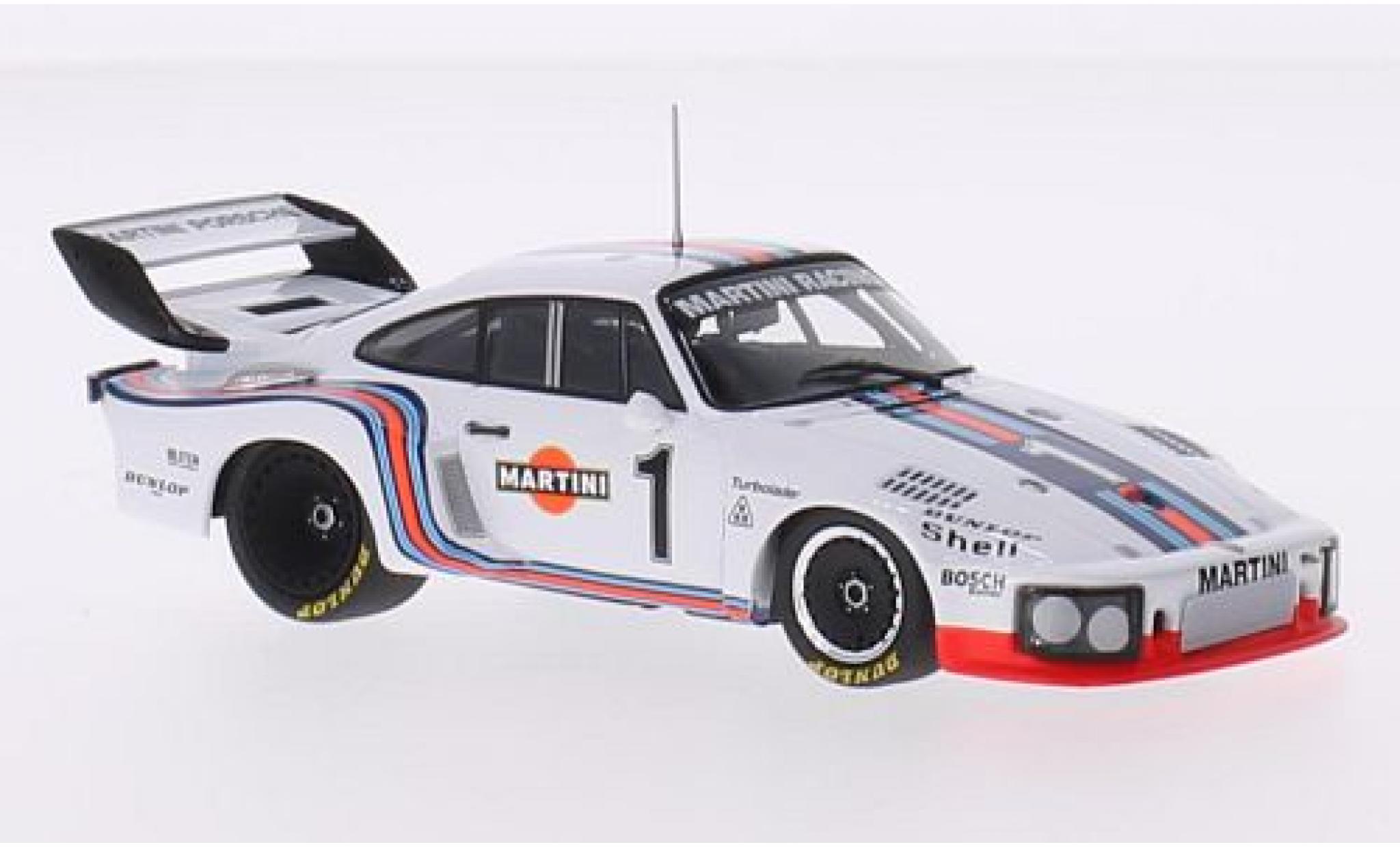Porsche 935 1976 1/43 Minichamps No.1 Martini Racing Martini 6h Dijon 1976 J.Ickx/J.Mass modellino in miniatura