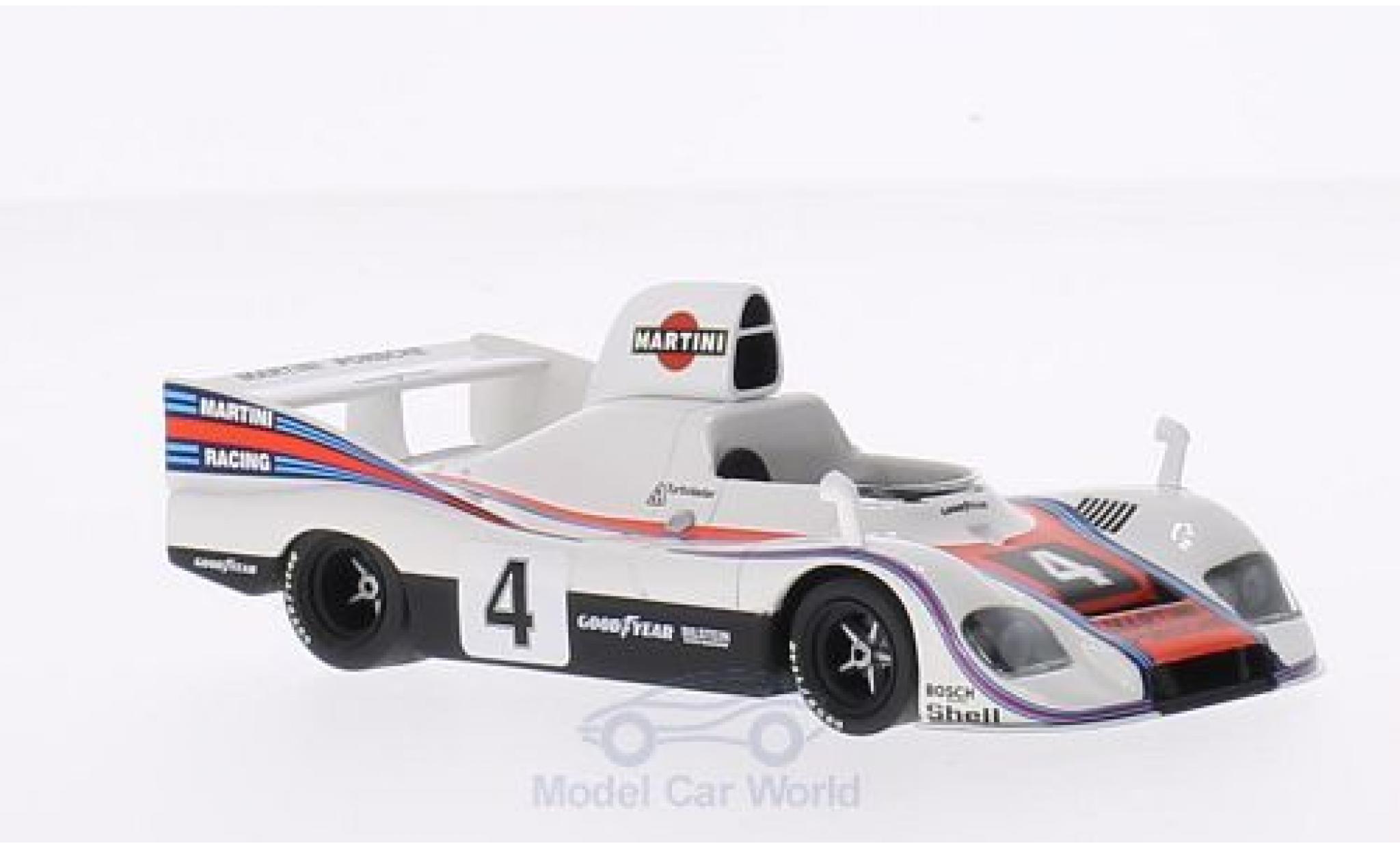 Porsche 936 1976 1/43 Minichamps /76 No.4 Martini Martini Coppa Florio Pergusa 1976 J.Mass/R.Stommelen modellino in miniatura