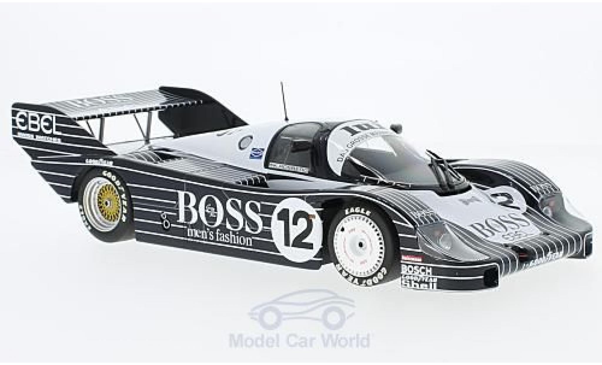 Porsche 956 1983 1/18 Minichamps K No.12 Kremer Racing Boss 200 Meilen von Nürnberg 1983 K.Rosberg modellino in miniatura