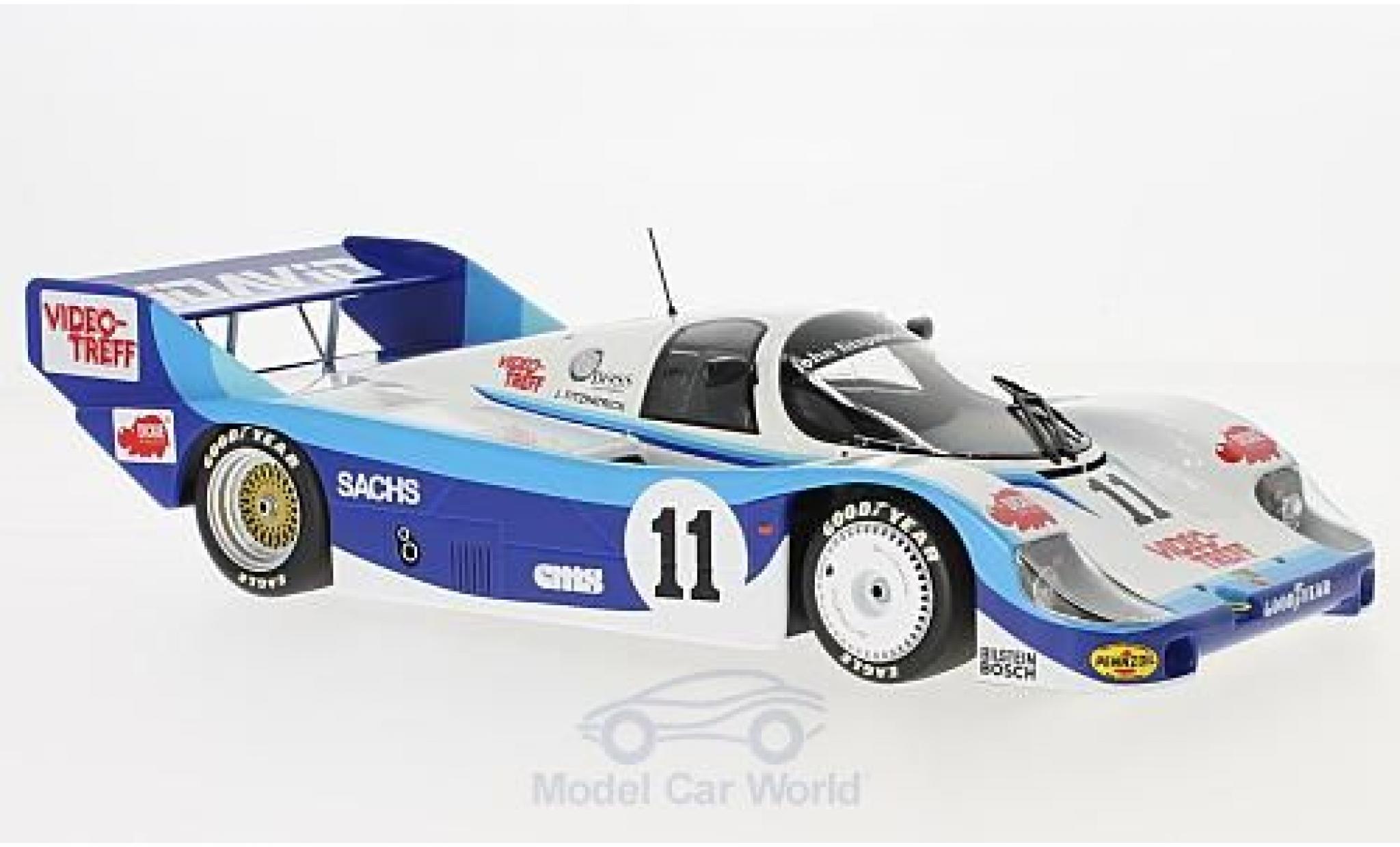 Porsche 956 1983 1/18 Minichamps K No.11 John Fitzpatrick Racing 200 Meilen von Nürnberg 1983 D.Hobbs modellino in miniatura