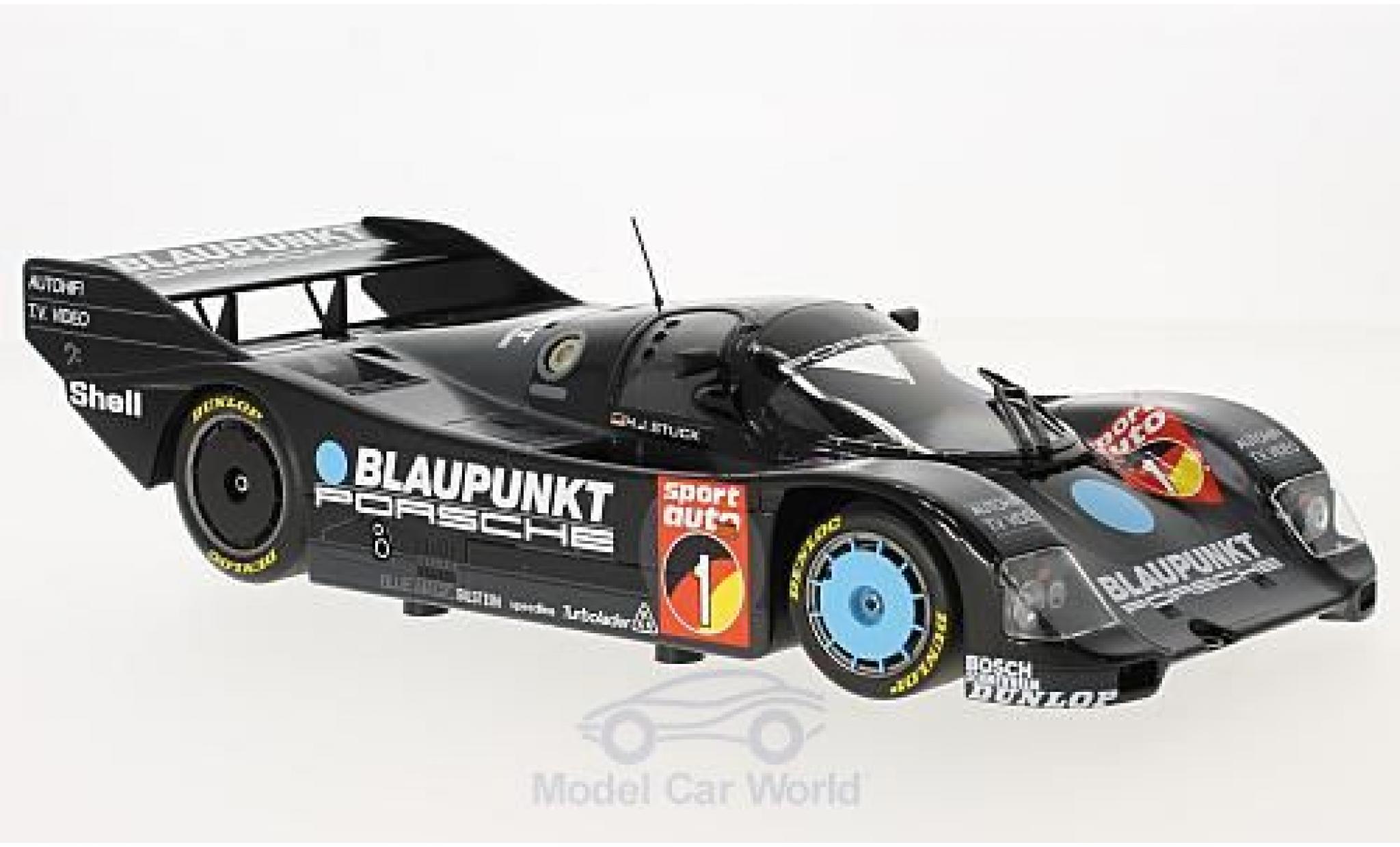 Porsche 962 1986 1/18 Minichamps C No.1 Blaupunkt Supercup Eifelrennen Nürburgring 1986 H-J.Stuck modellino in miniatura