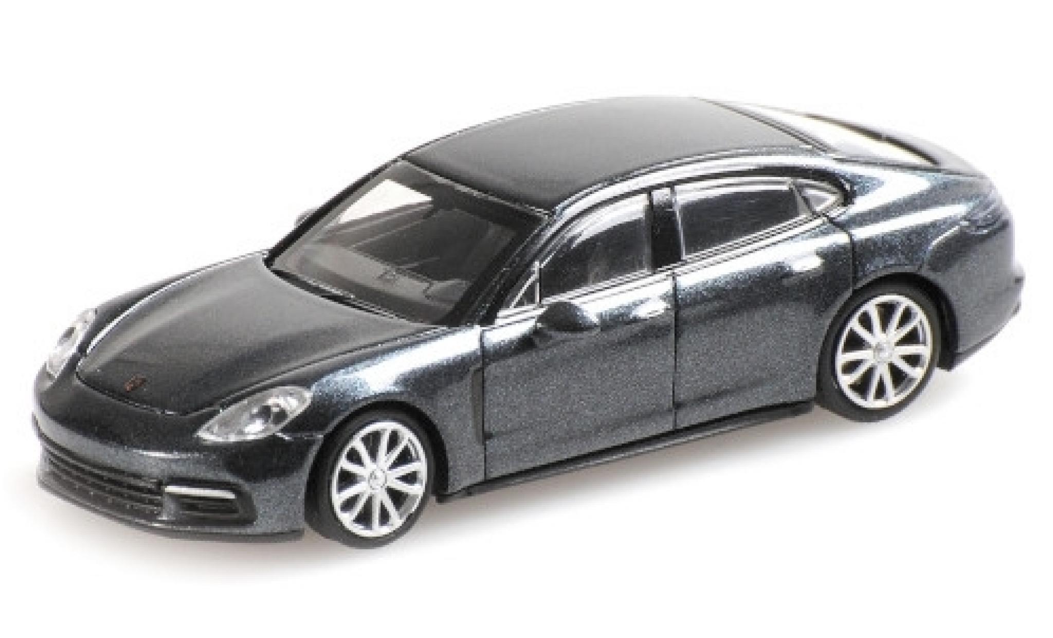 Porsche Panamera 4S 1/87 Minichamps 4S metallico grigio 2015 modellino in miniatura