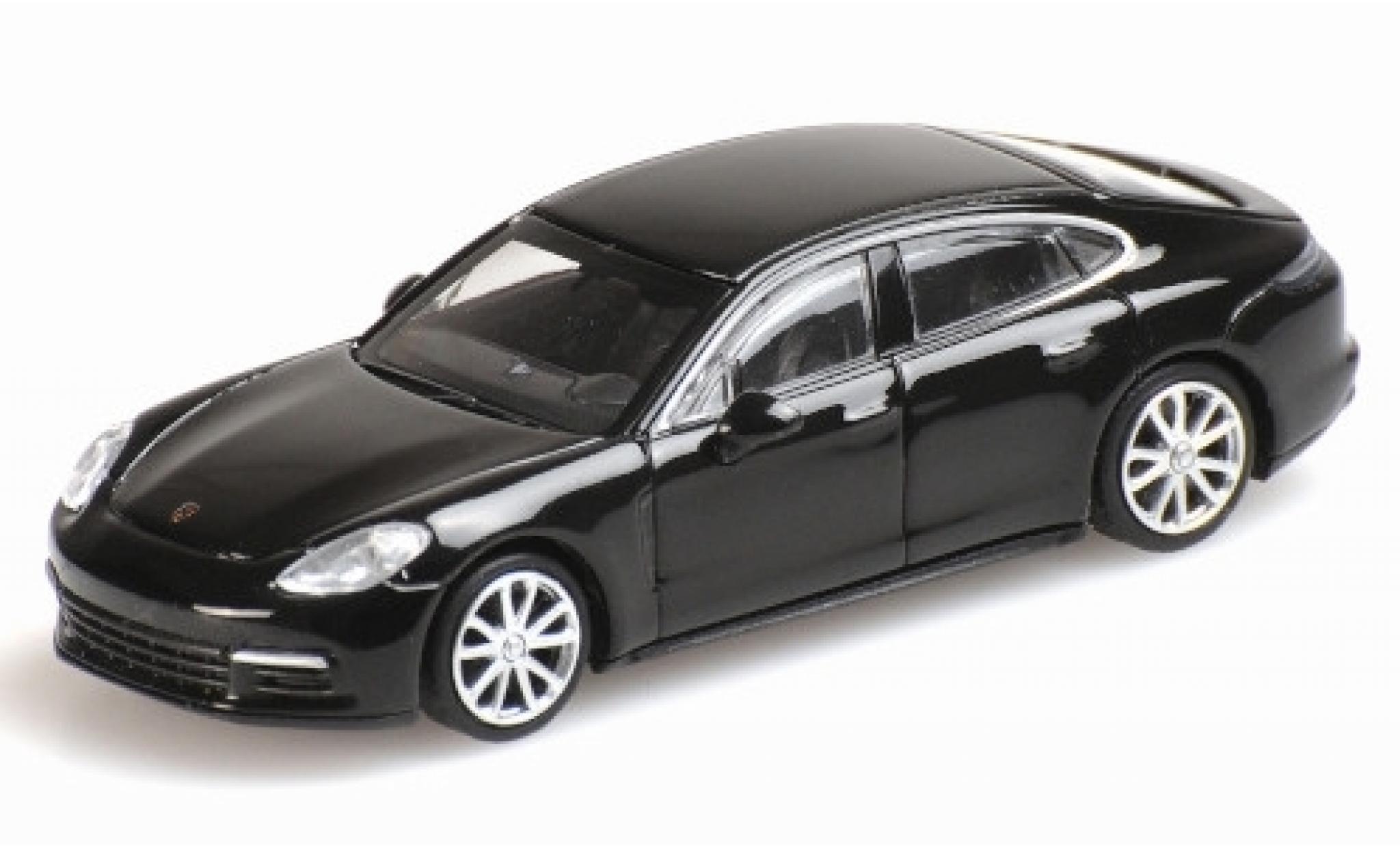 Porsche Panamera 4S 1/87 Minichamps 4S nero 2015 modellino in miniatura