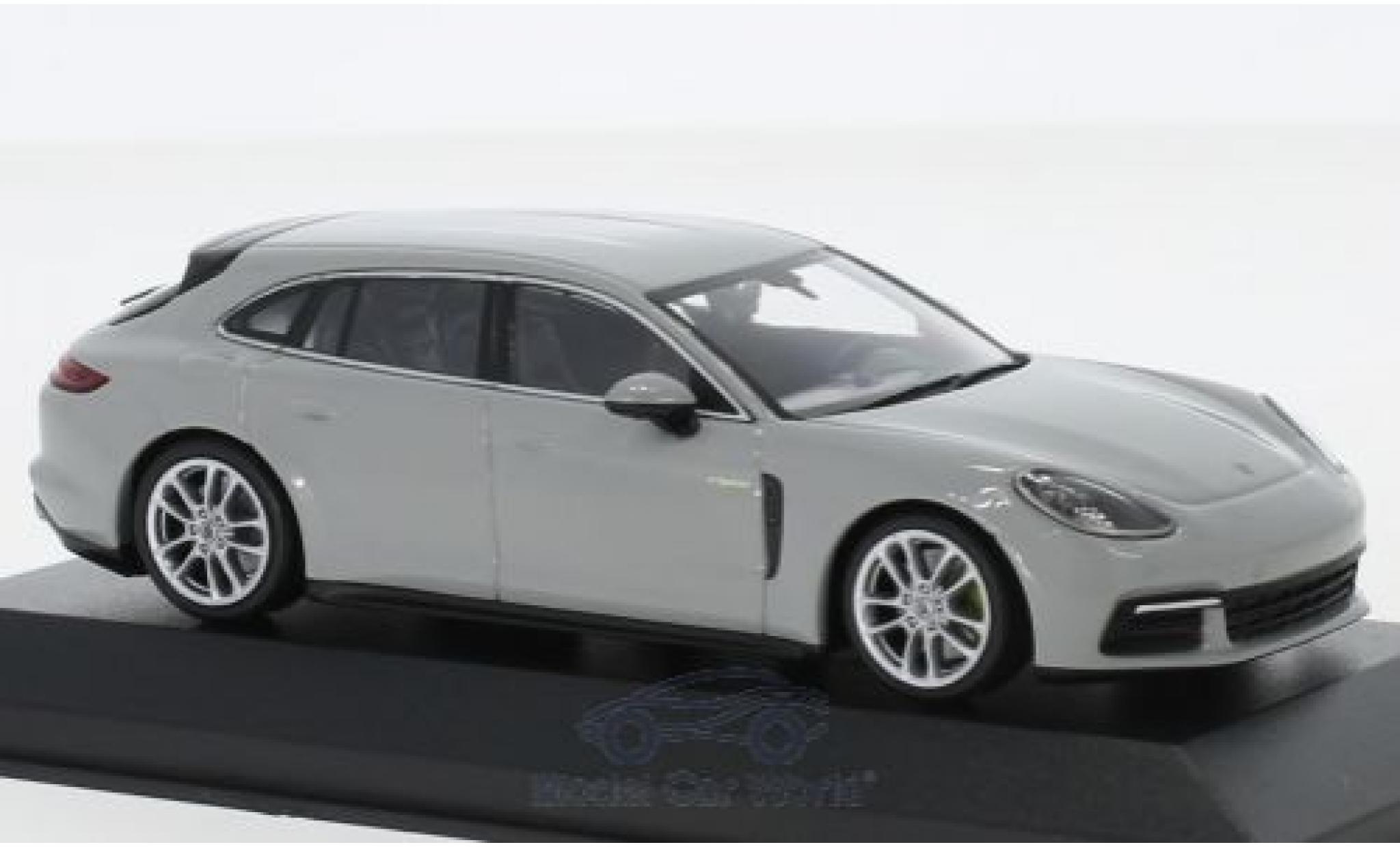 Porsche Panamera e-hybrid 1/43 Minichamps Sport Turismo 4E-Hybrid grigio 2017 modellino in miniatura