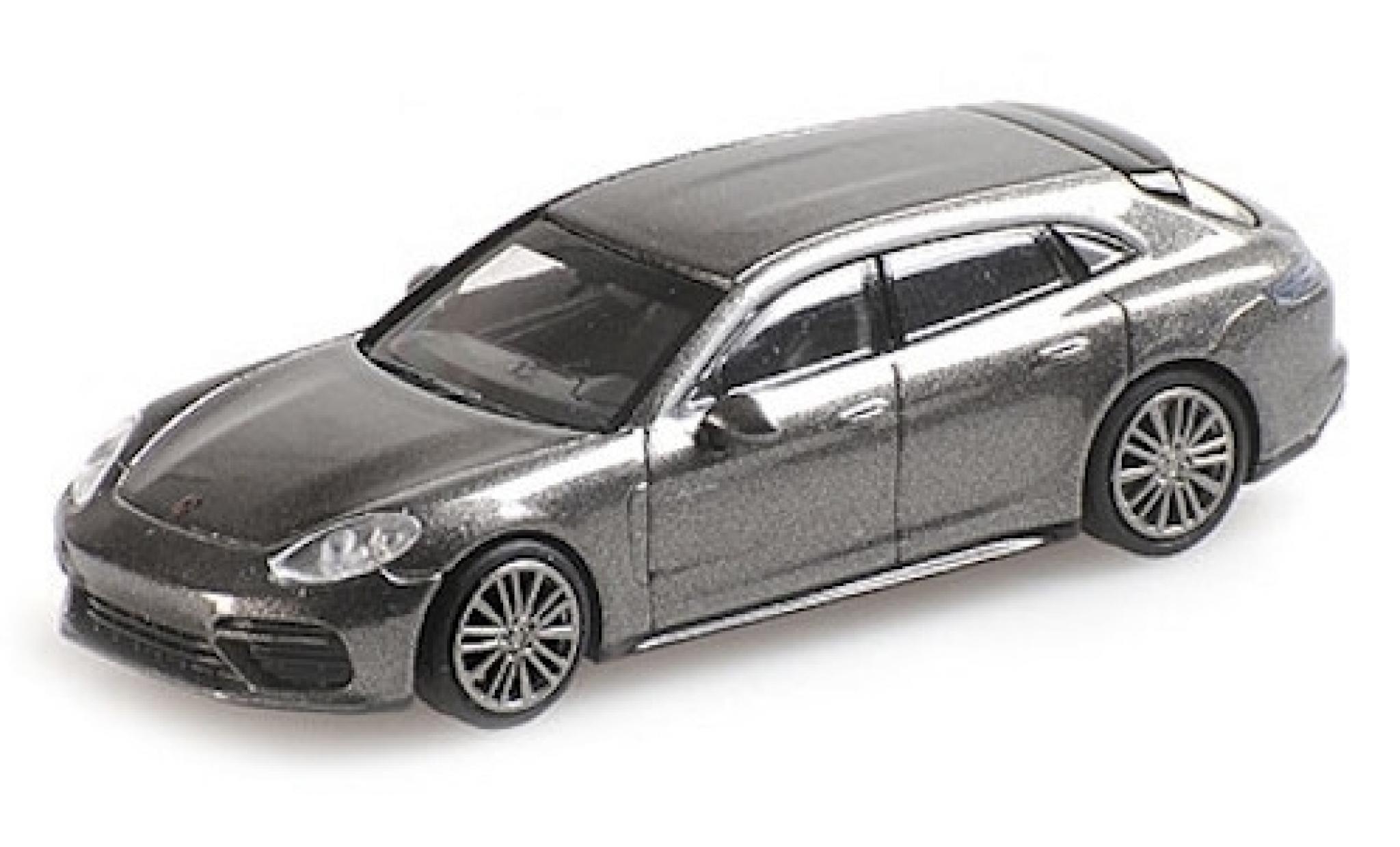 Porsche Panamera e-hybrid 1/87 Minichamps Turbo S E-Hybrid Sport Turismo metallico grigio 2017 modellino in miniatura