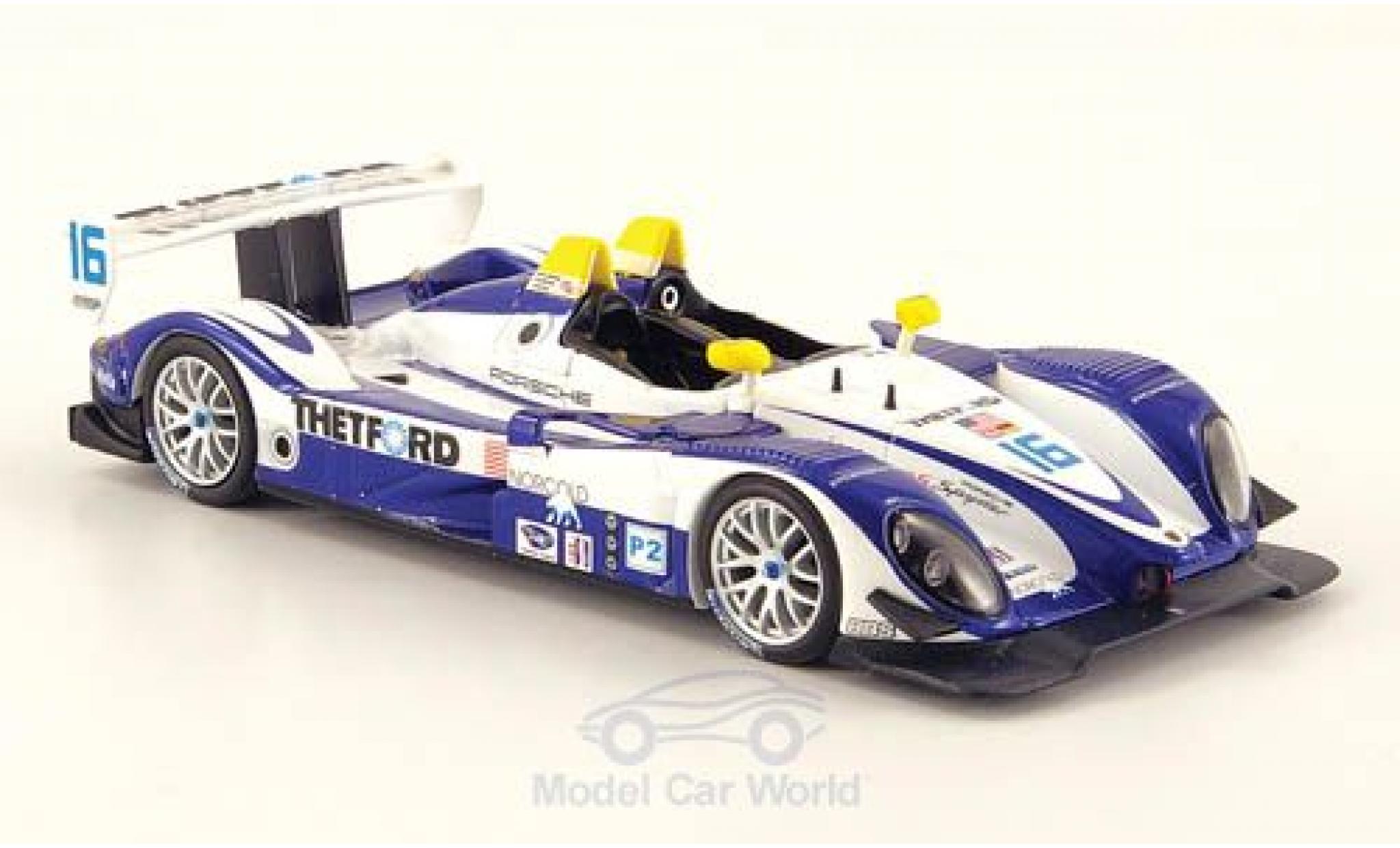 Porsche RS Spyder 1/43 Minichamps Spyder No.16 Dyson Racing ALMS GP Utah 2007 Wallace/Leitzinger/Lally modellino in miniatura