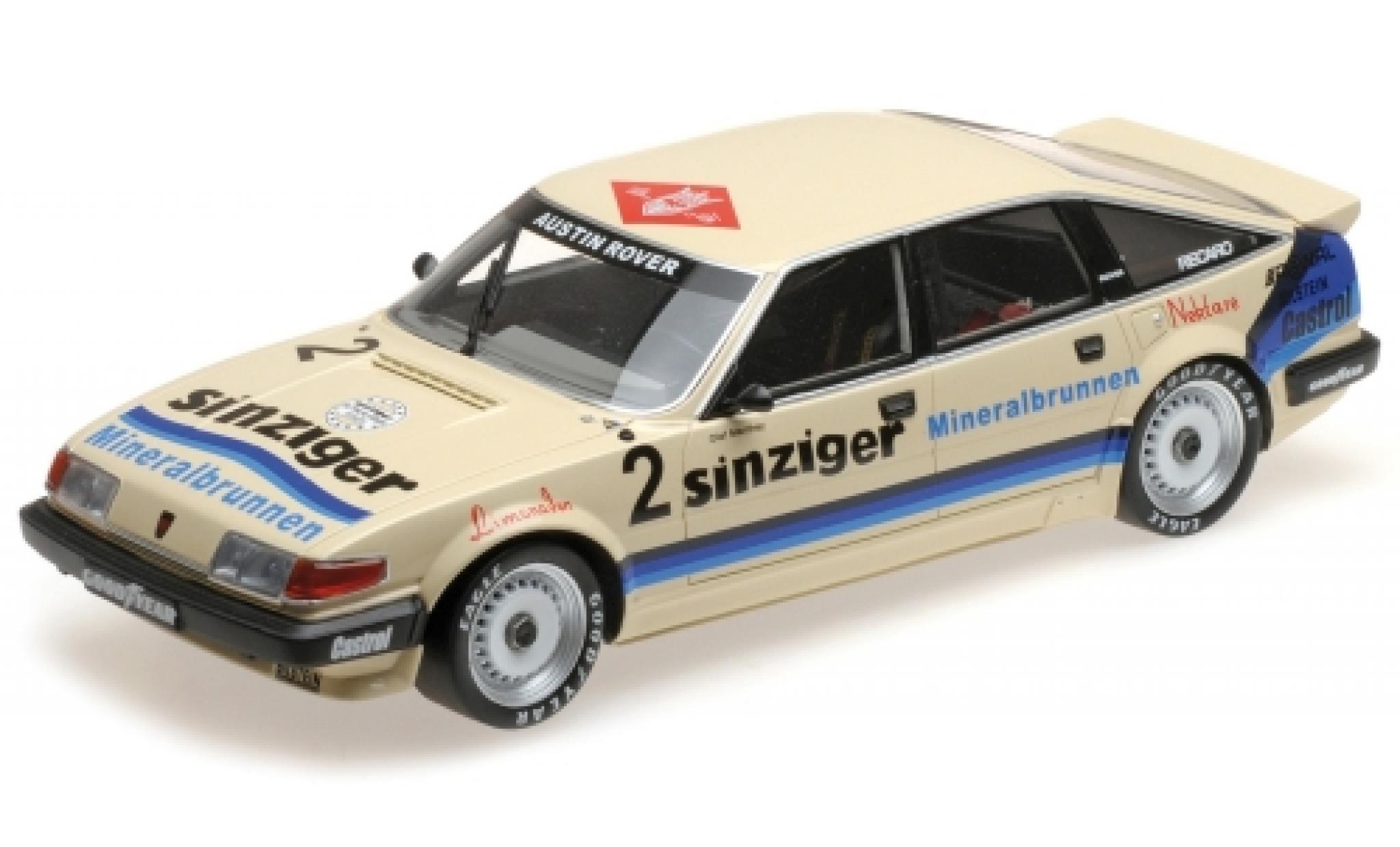 Rover Vitesse 1/18 Minichamps No.2 Austin Deutschland Sinziger Mineralbrunnen DTM 1986 O.Manthey modellino in miniatura