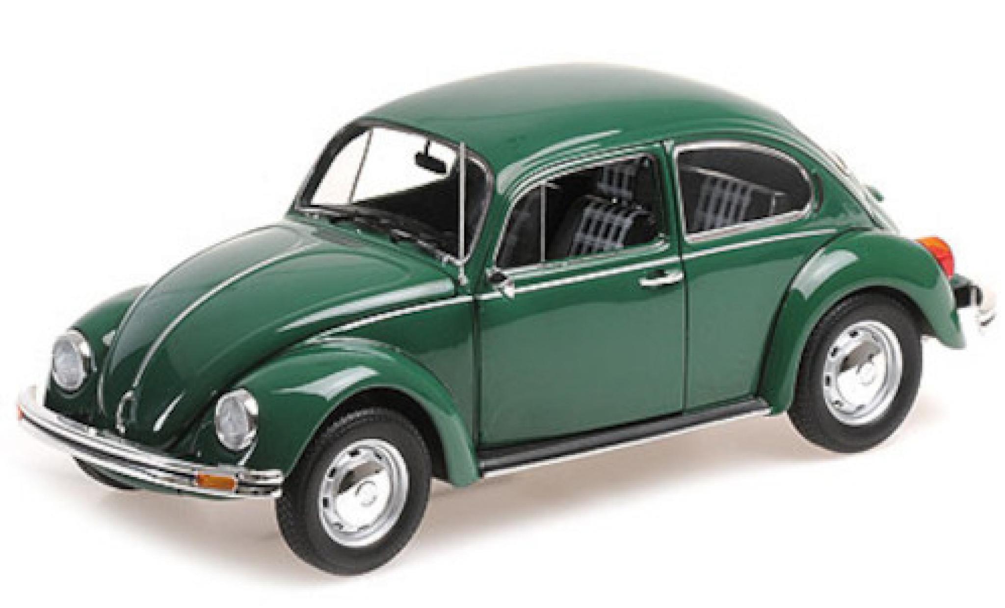 Volkswagen 1200 1/18 Minichamps verde 1983 modellino in miniatura